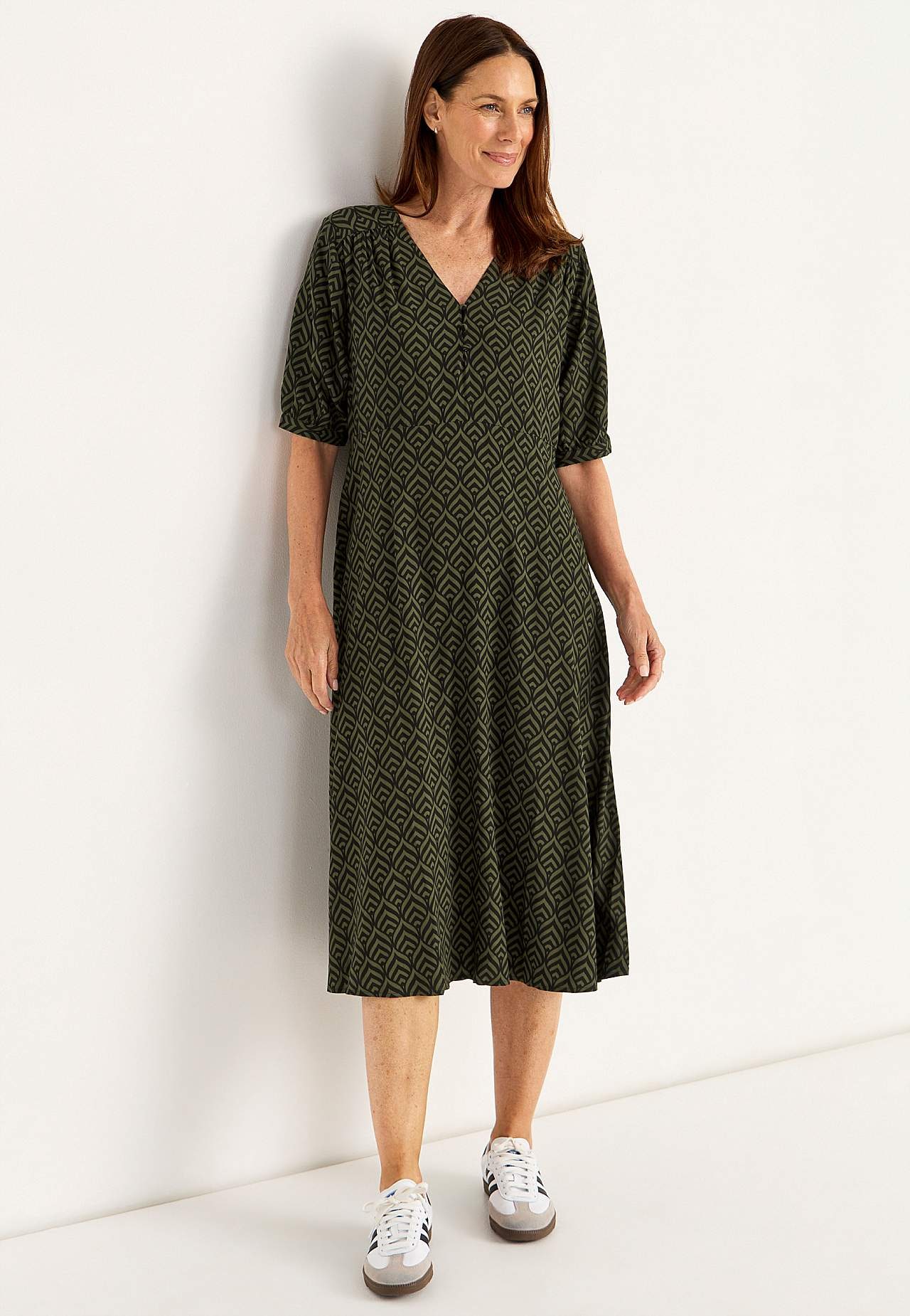 Patterned dress