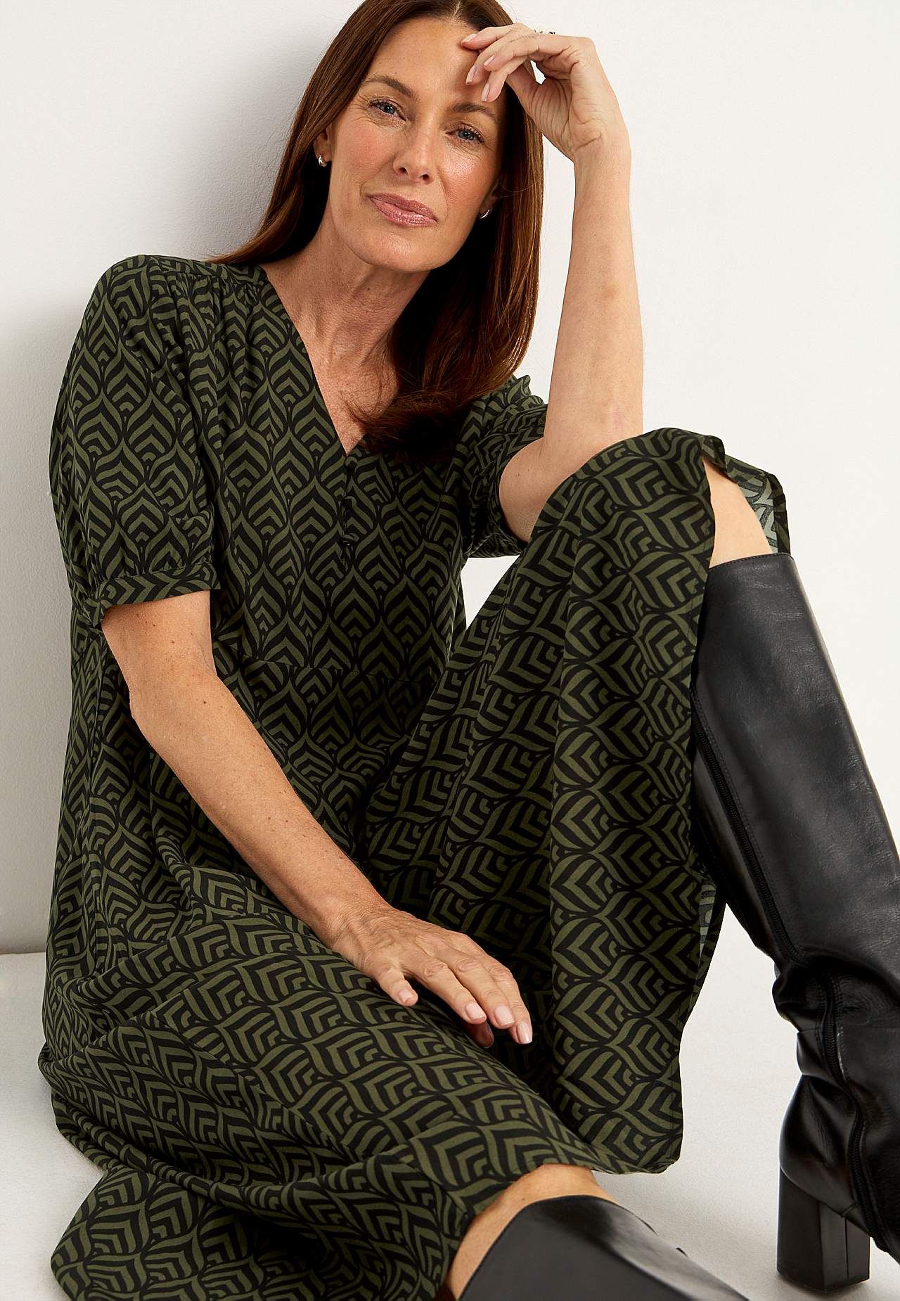 Patterned dress