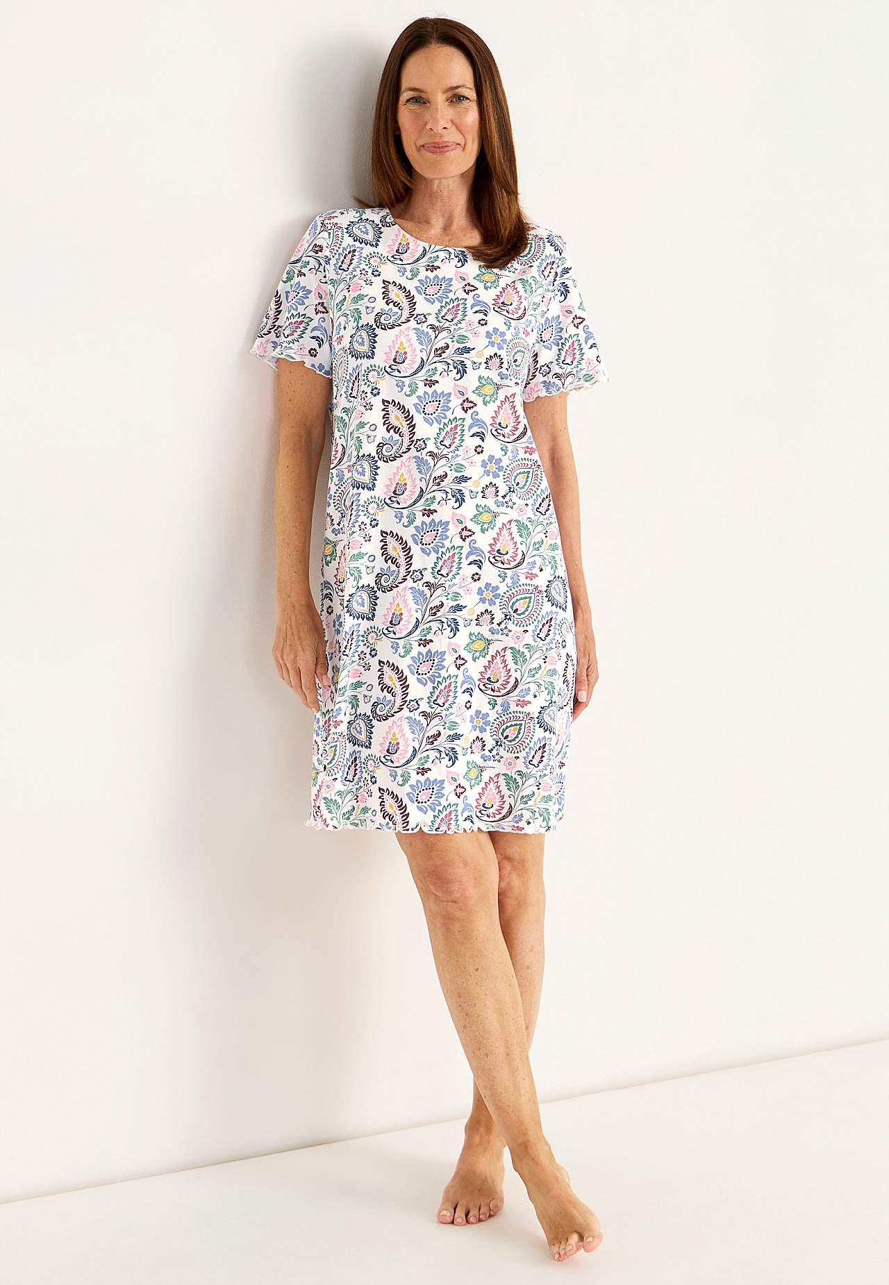 Patterned nightdress