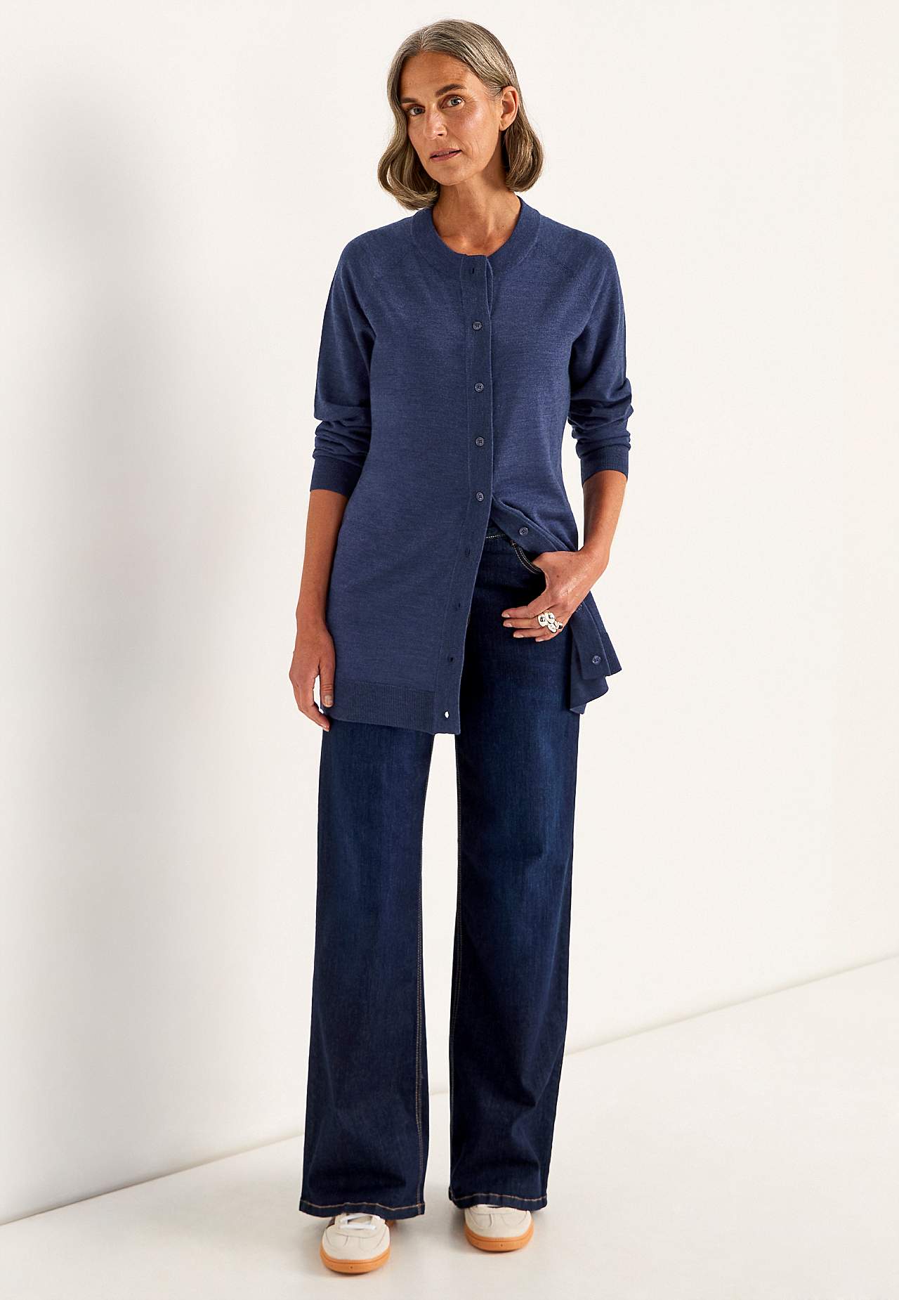 Cardigan Premium in merino wool