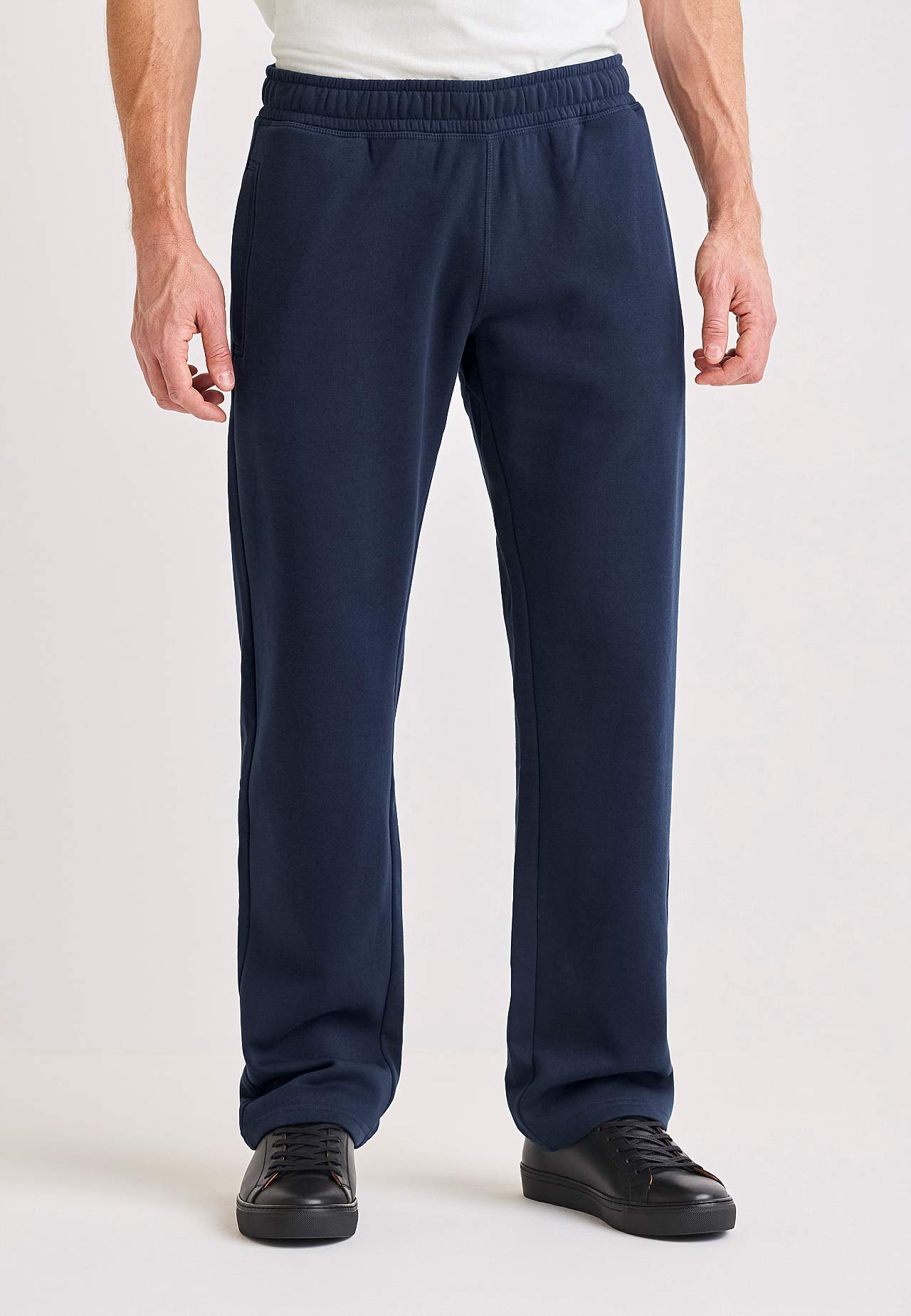 Komfortable joggingbukser med baglommer – Marine