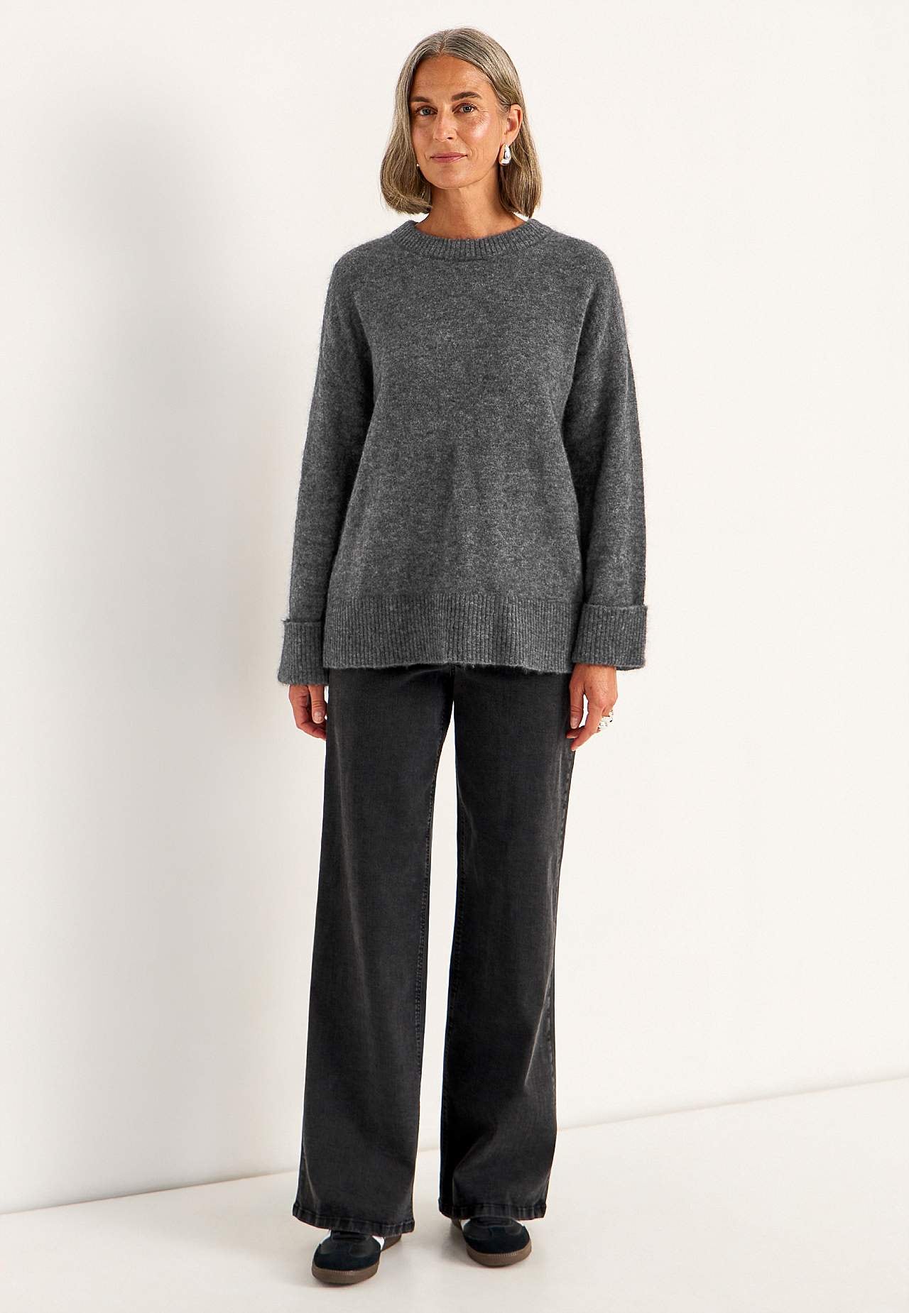 Sweater Premium in mohair- and wool blend