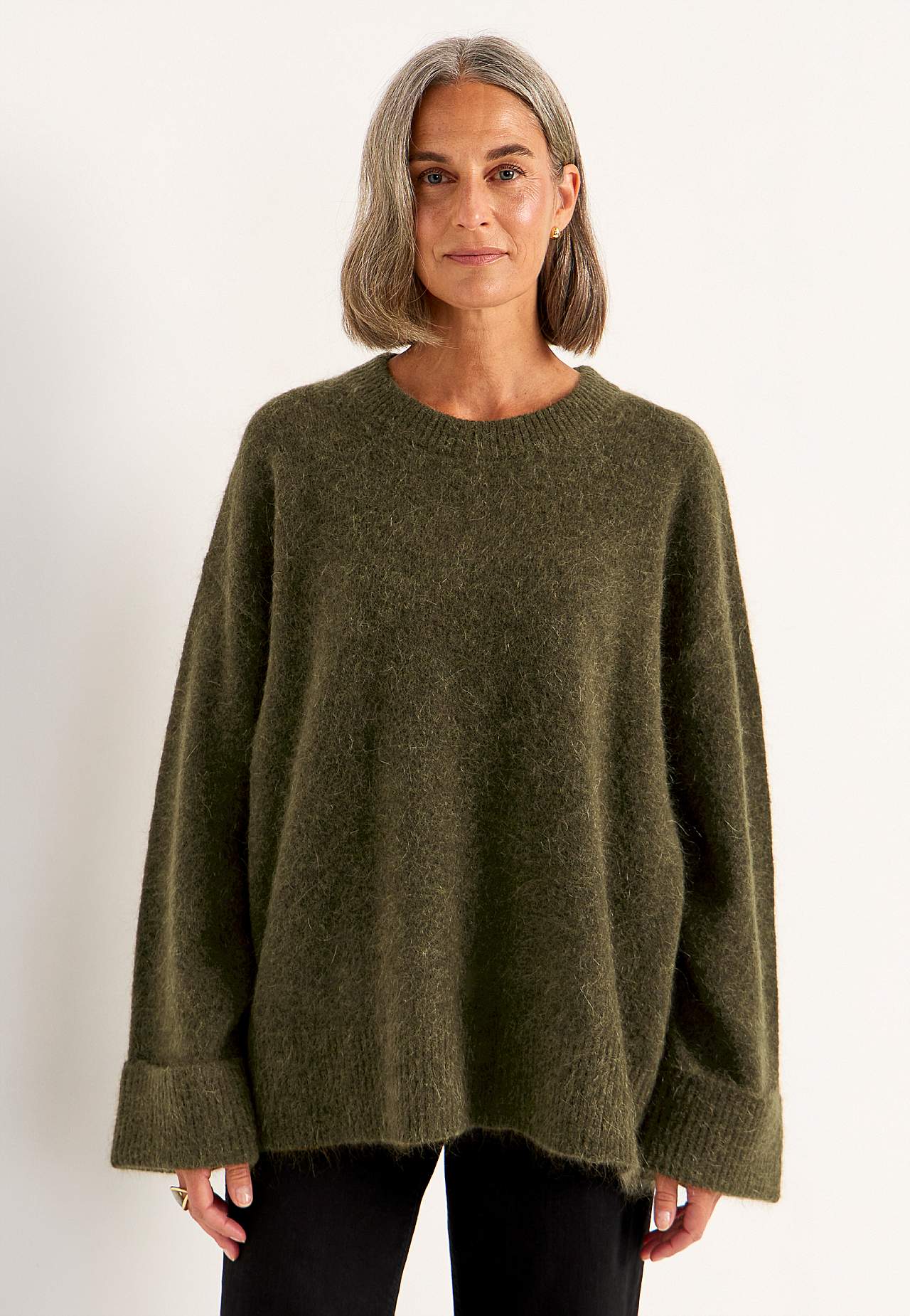 Sweater Premium in mohair- and wool blend
