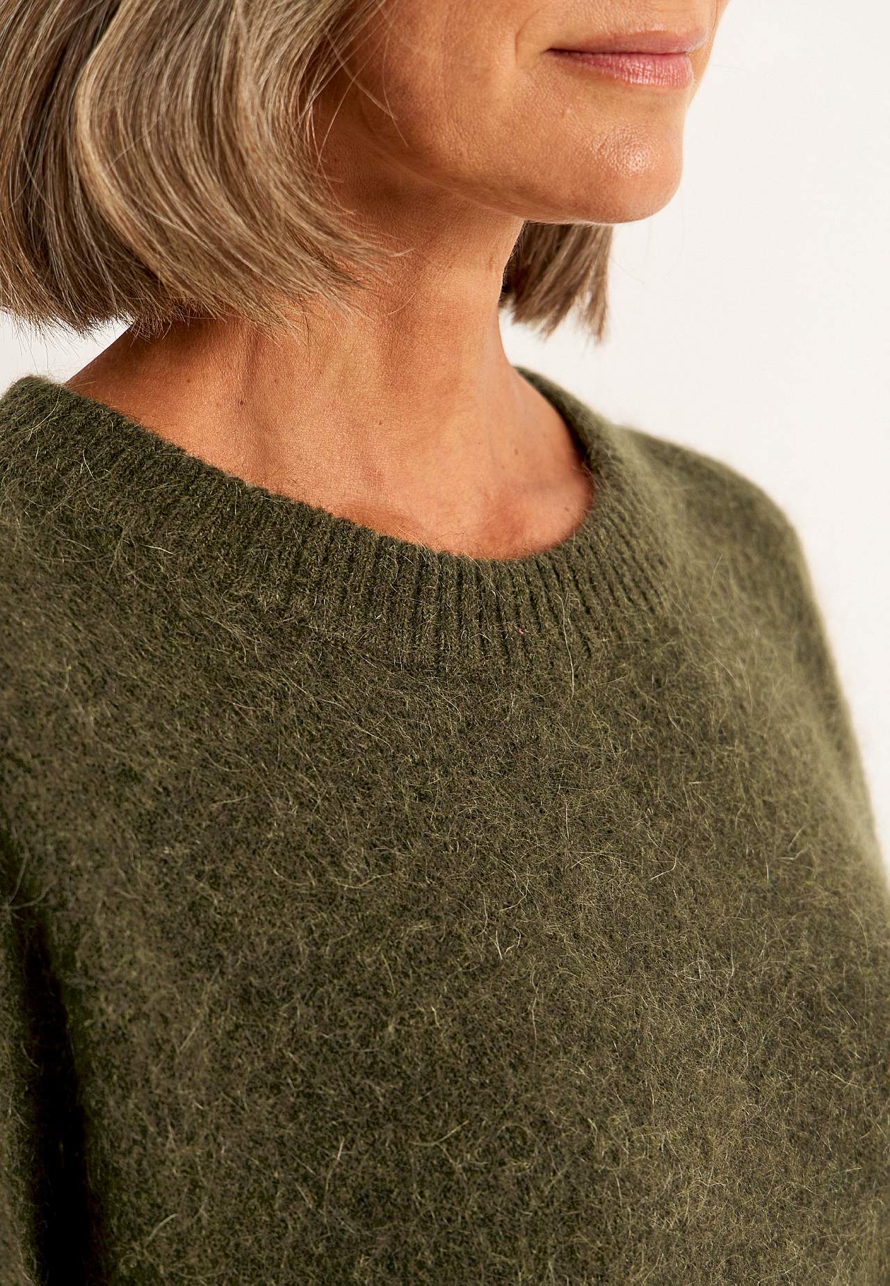 Sweater Premium in mohair- and wool blend