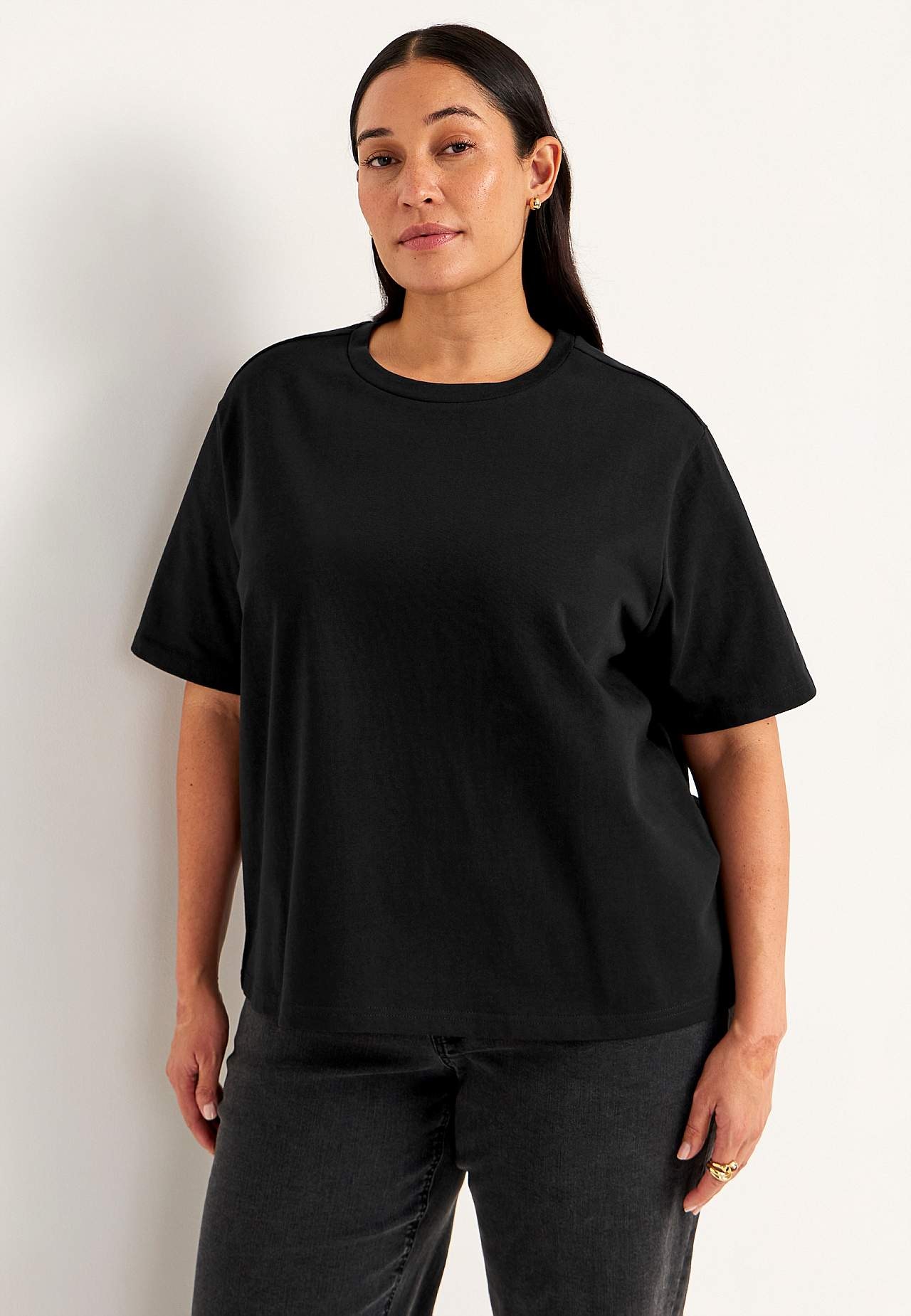 T-shirt in heavy cotton jersey