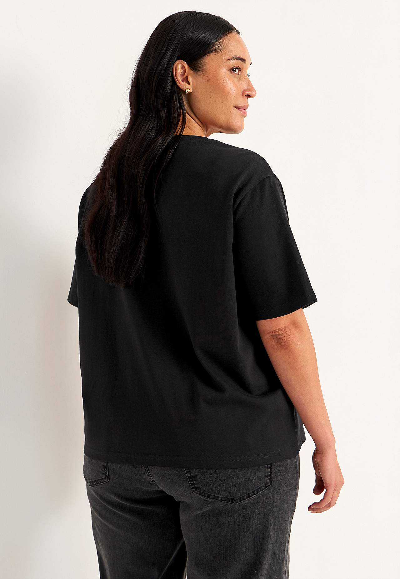 T-shirt in heavy cotton jersey