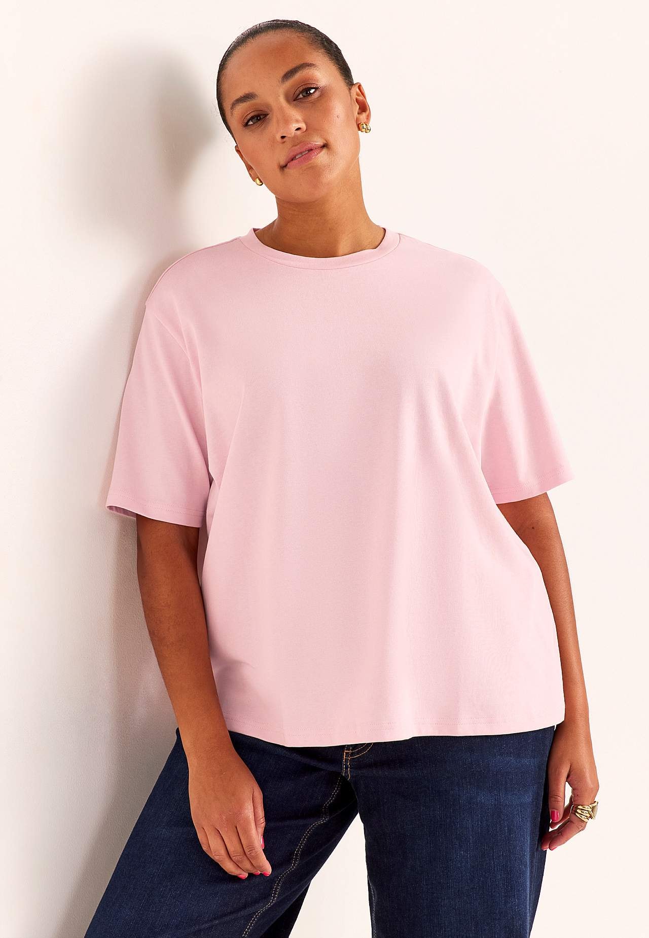 T-shirt in heavy cotton jersey