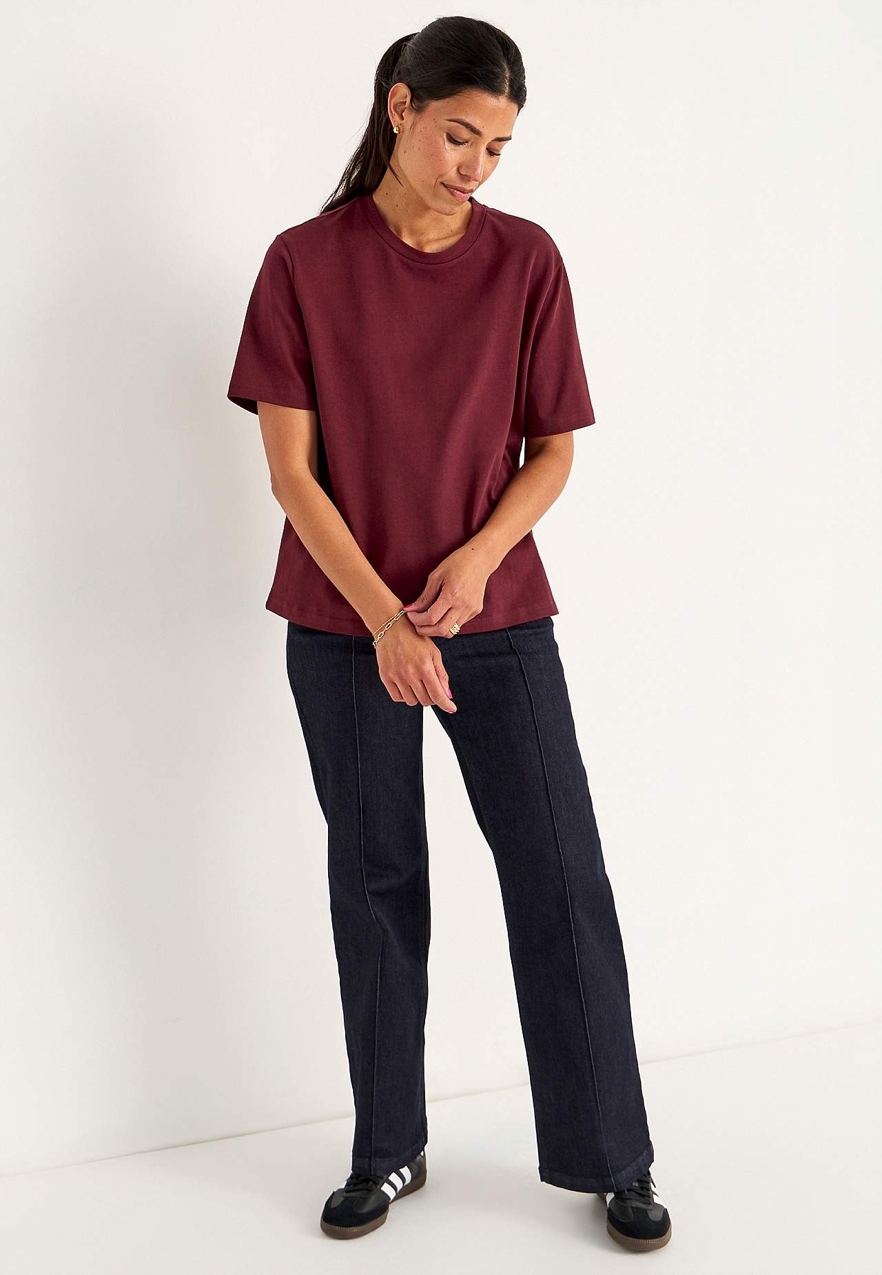 T-shirt in heavy cotton jersey