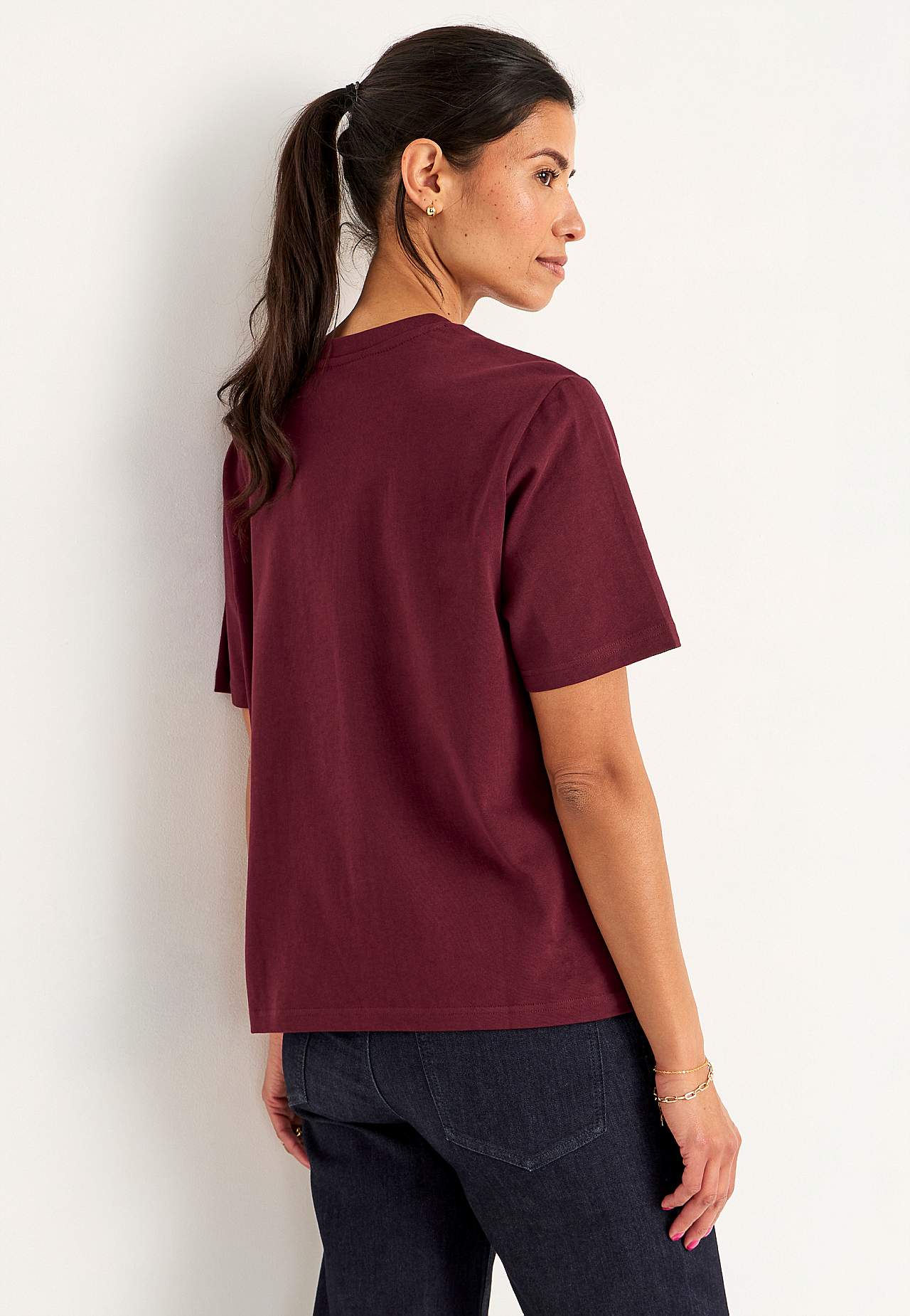 T-shirt in heavy cotton jersey