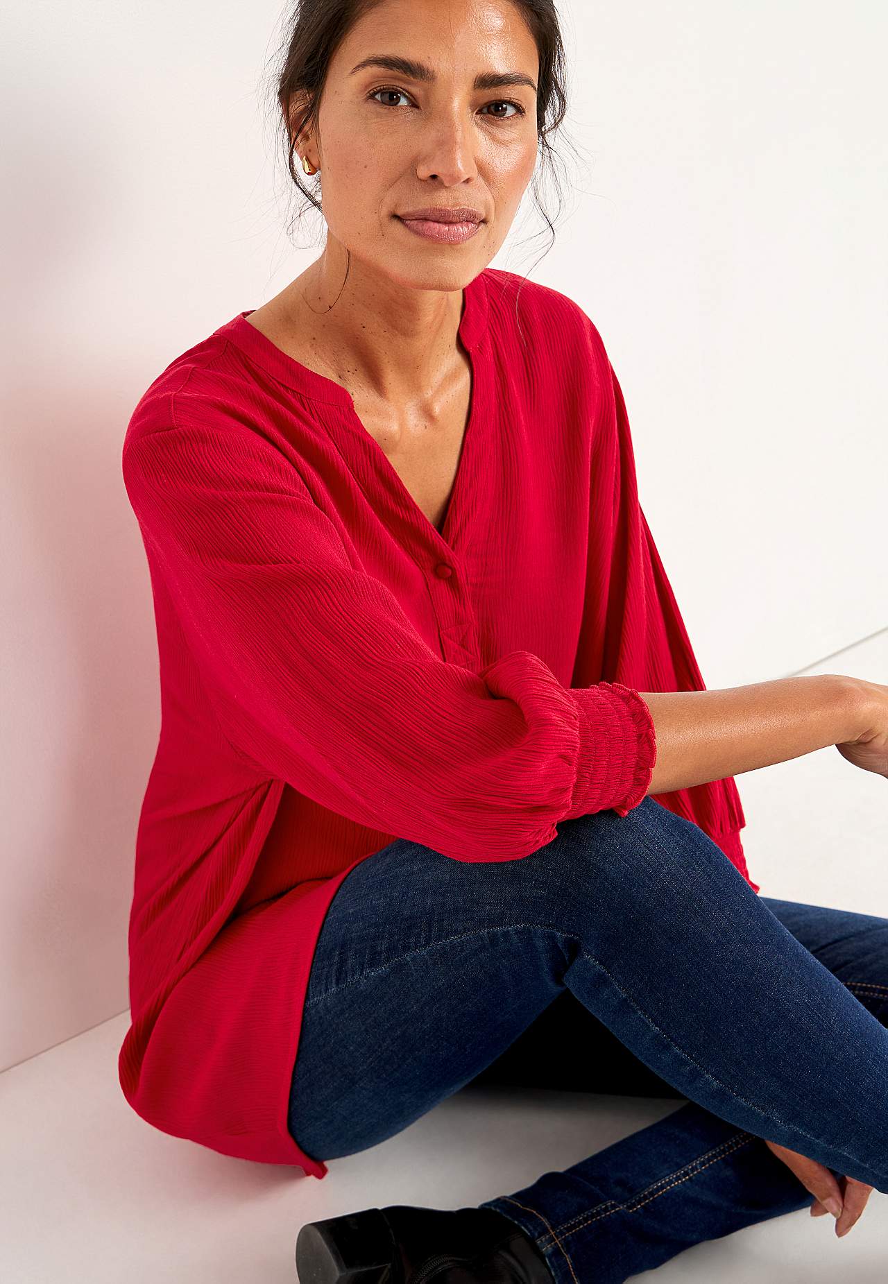 Crepe blouse