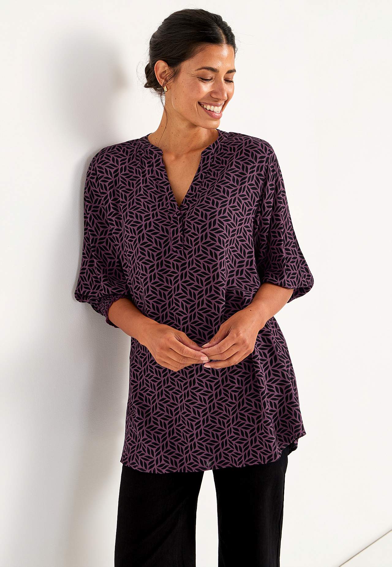 Crepe blouse