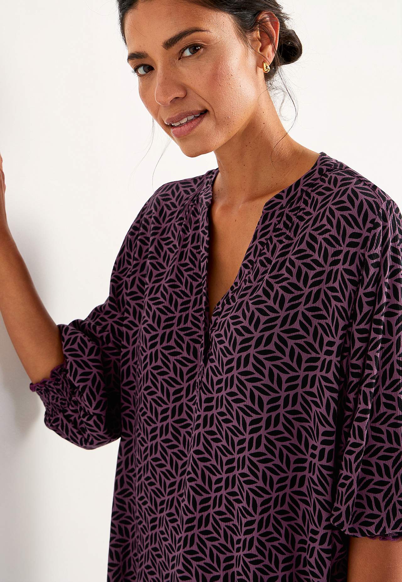 Crepe blouse