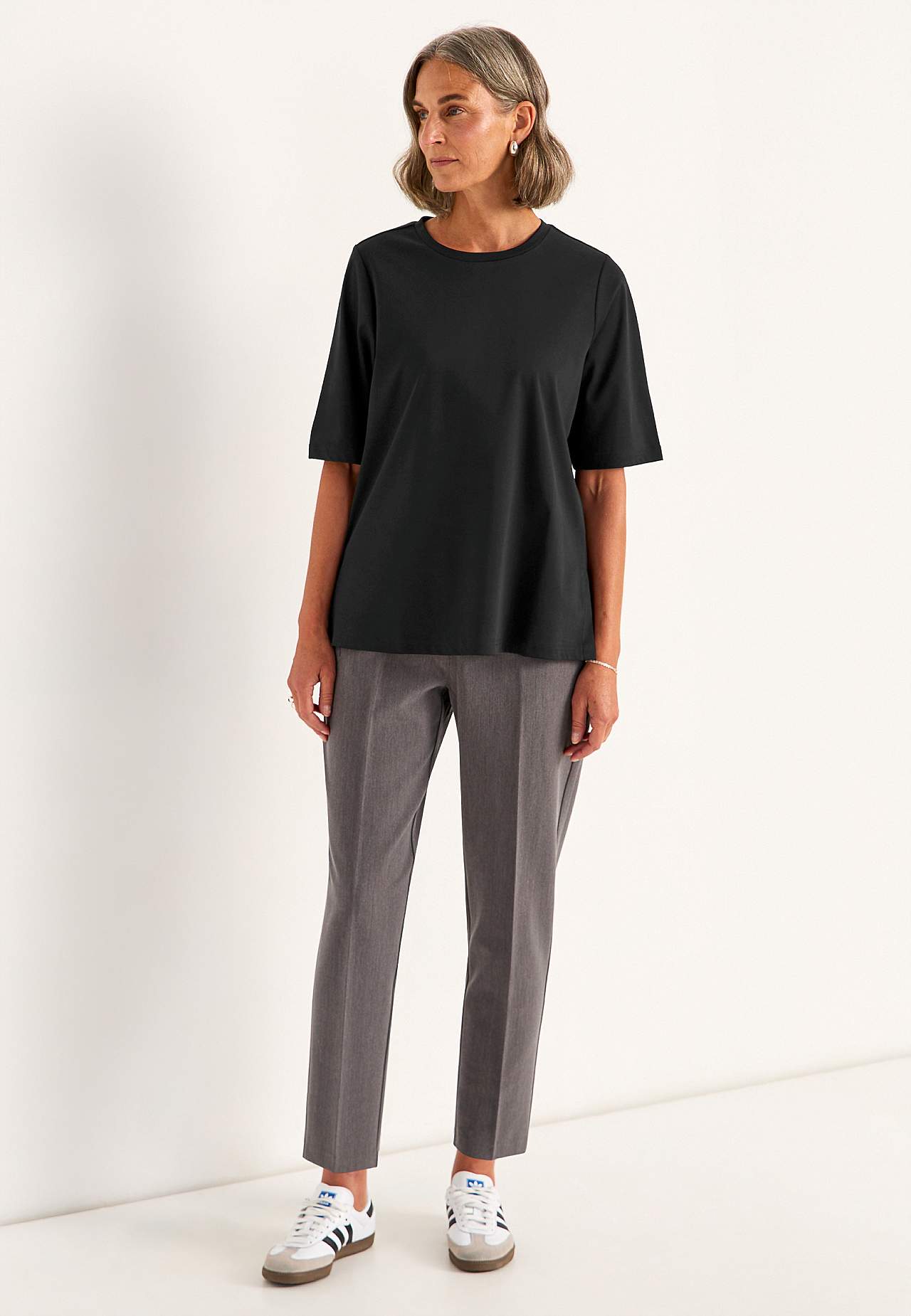 Elastisk Premium t-shirt billede
