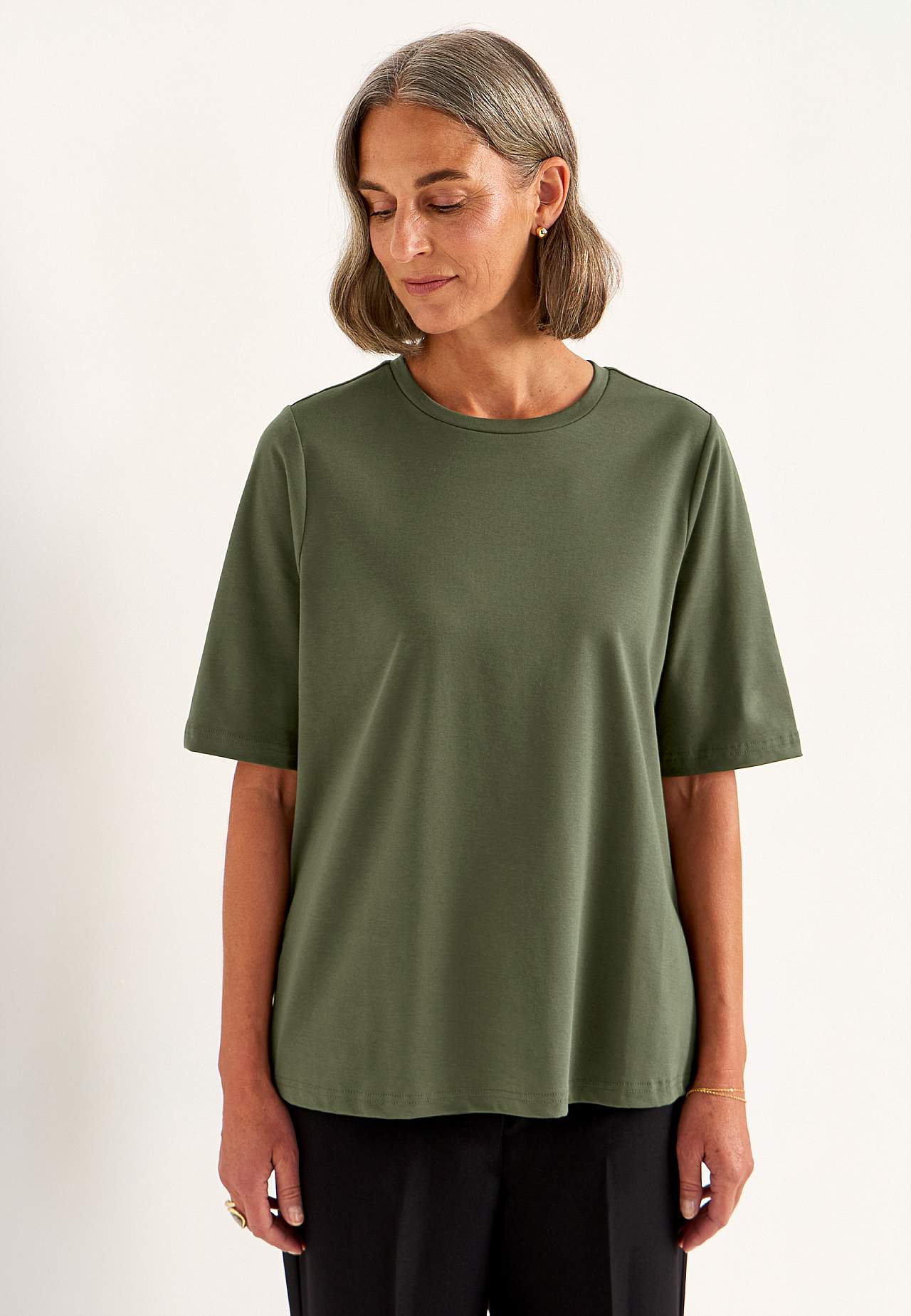 Elastisk Premium t-shirt billede