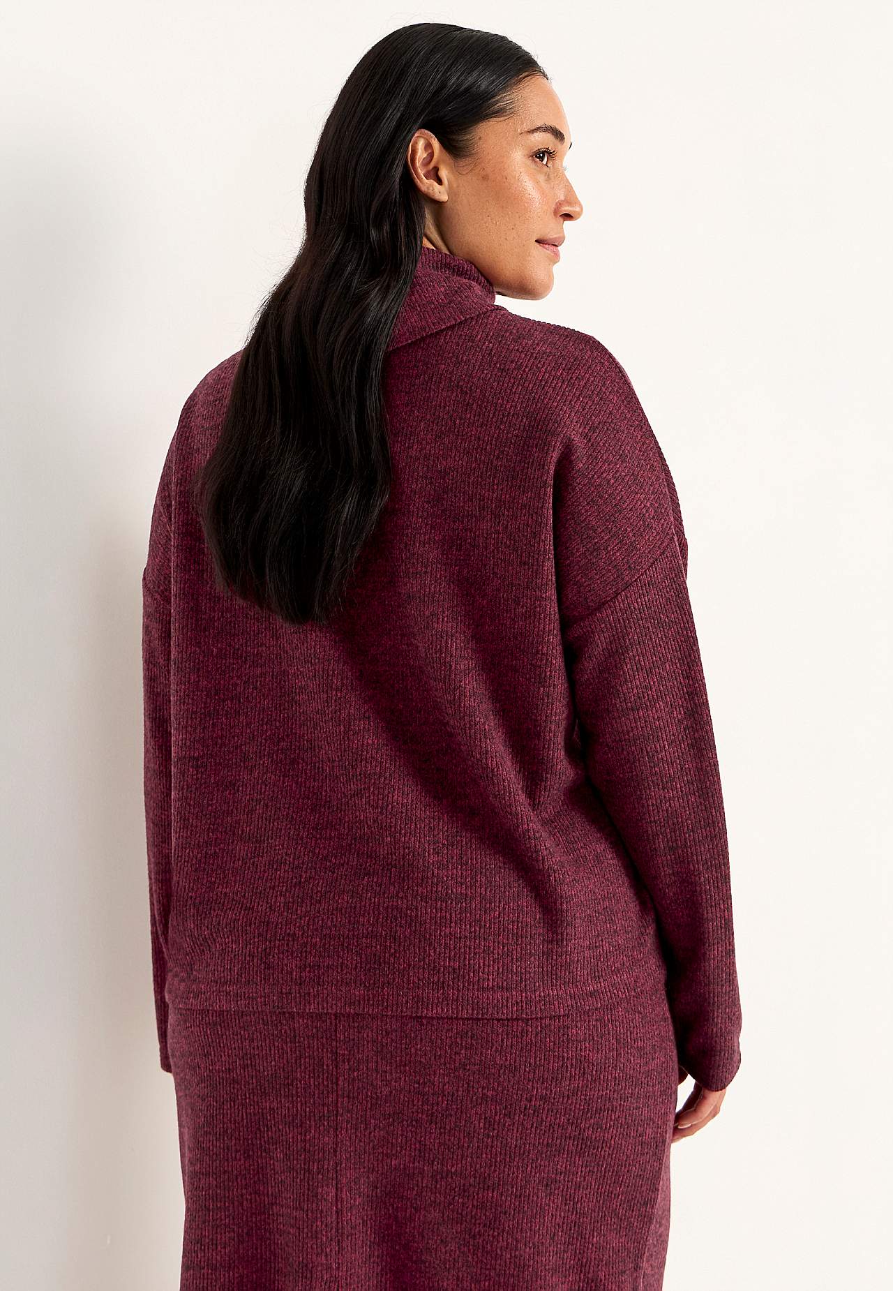 Super soft sweater with collar Beata