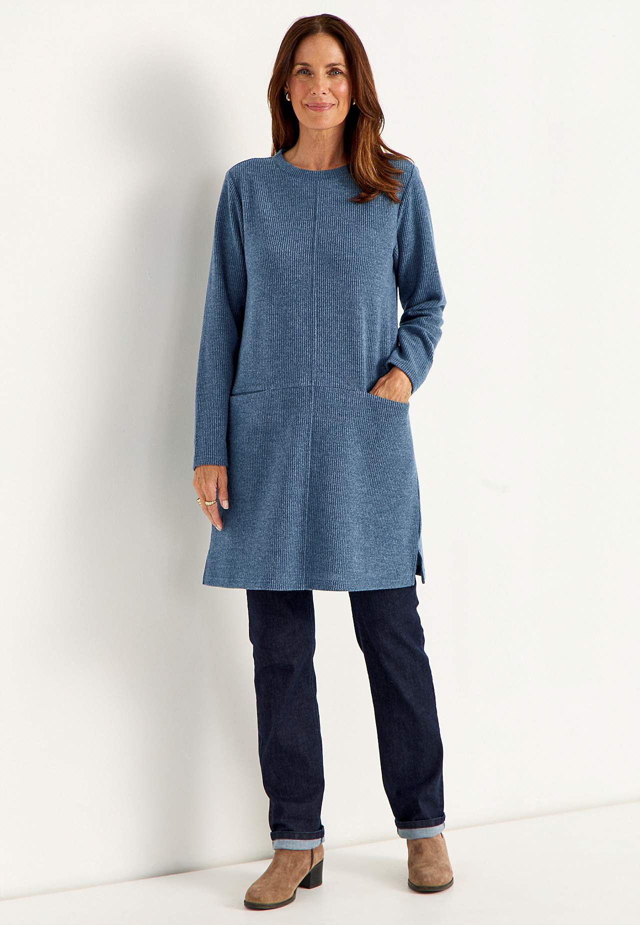 Super soft tunic with pockets Beata