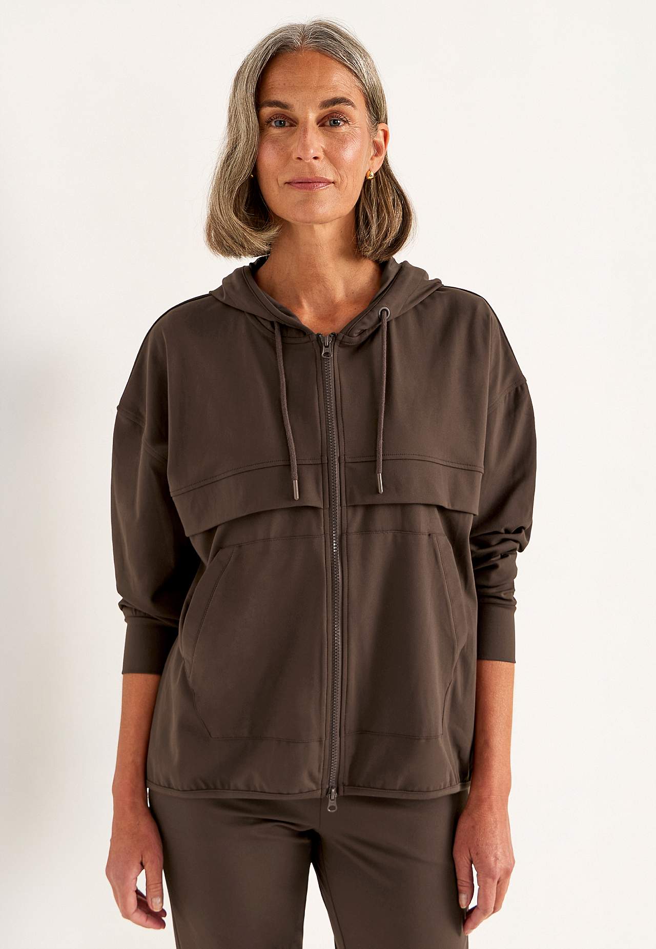 Versatile jacket with hood Daria