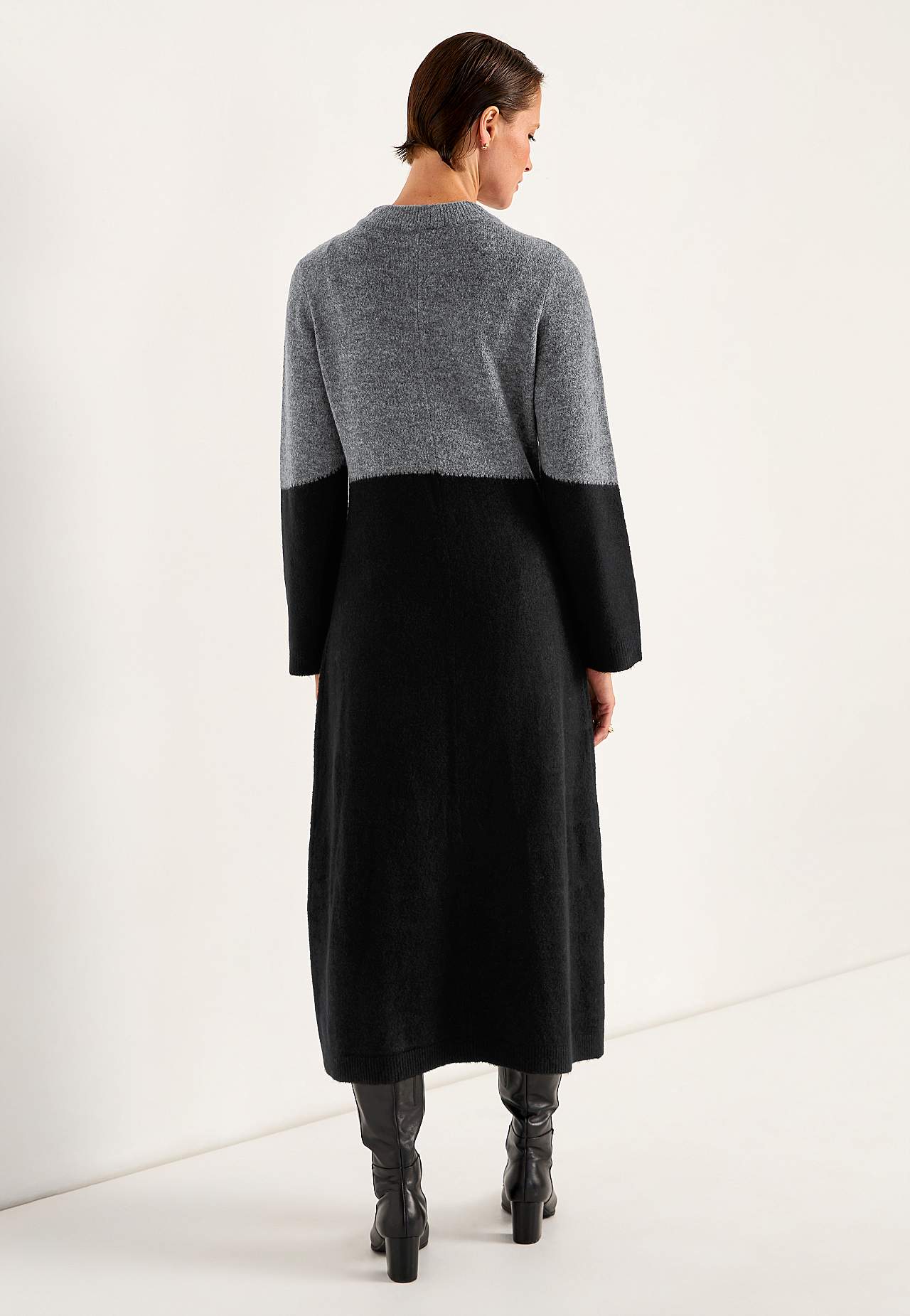 Long knit dress