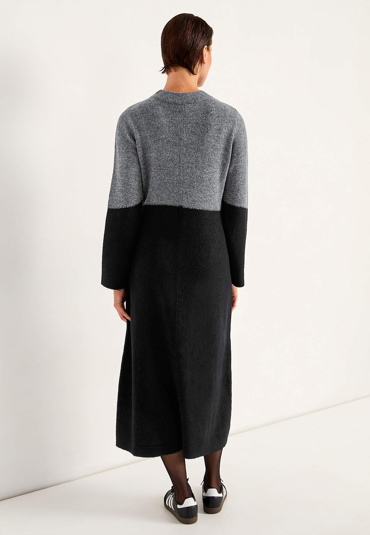 Long knit dress
