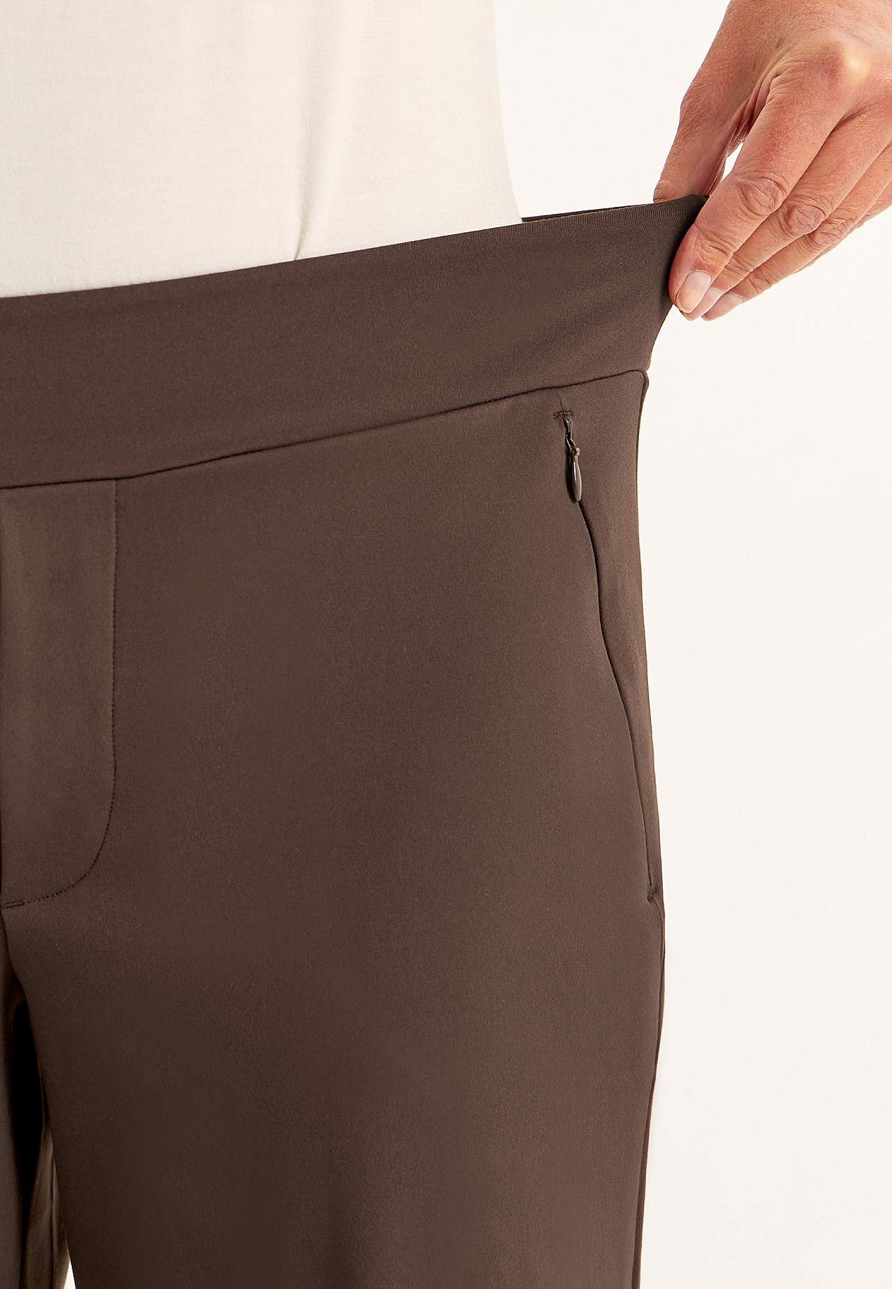 Versatile, wide jersey pants Daria