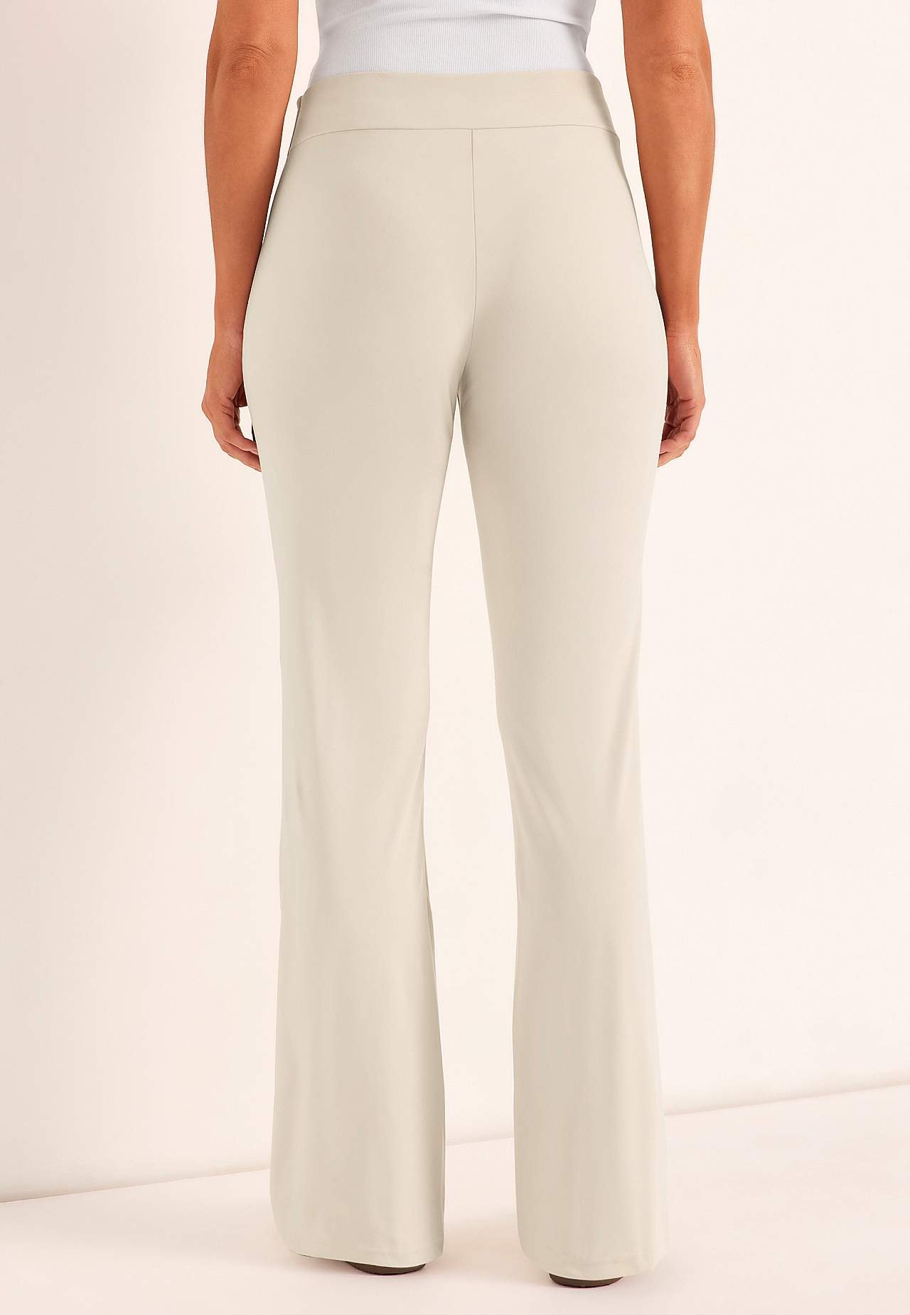 Versatile, bootcut jersey pants Daria