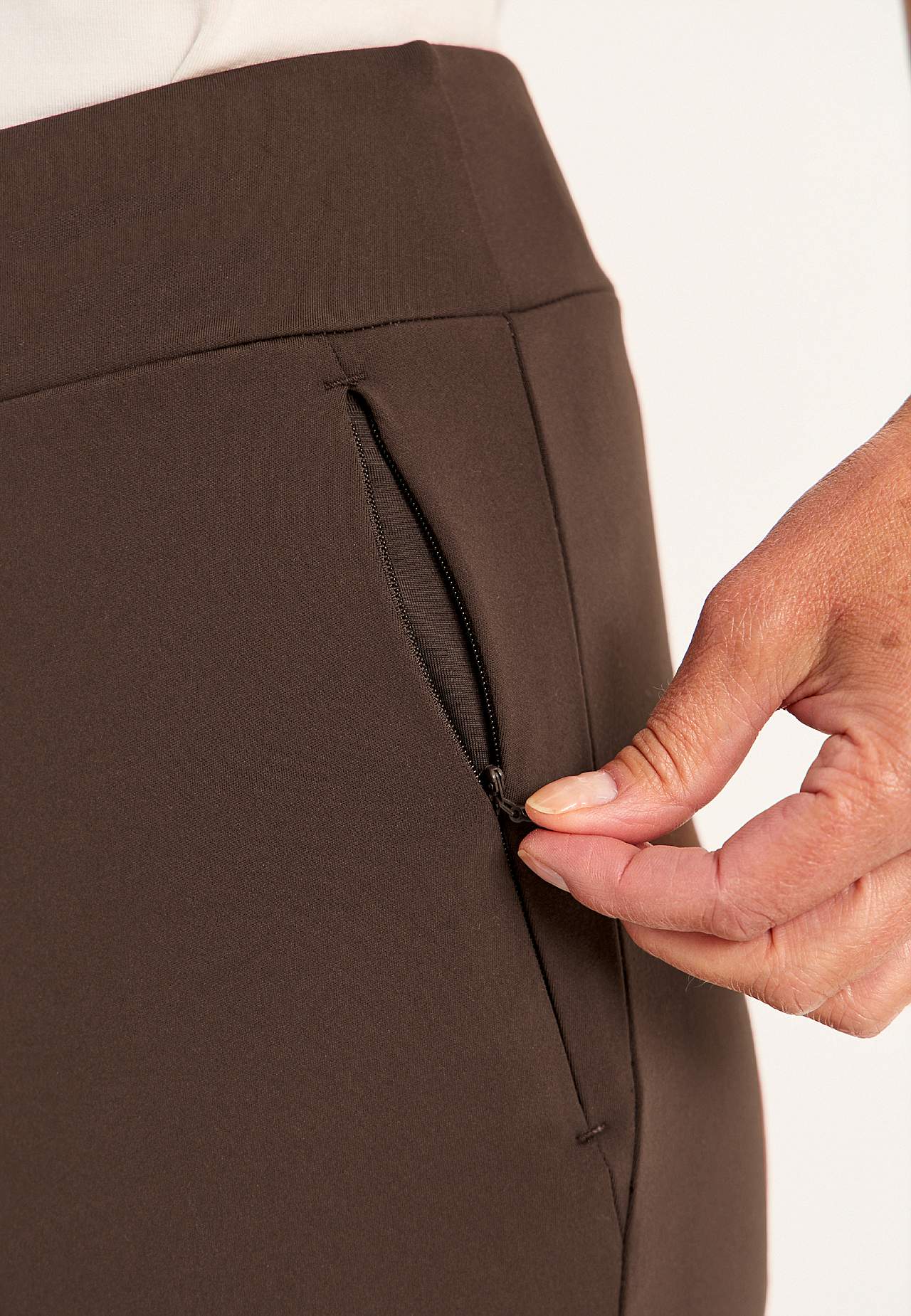 Versatile, bootcut jersey pants