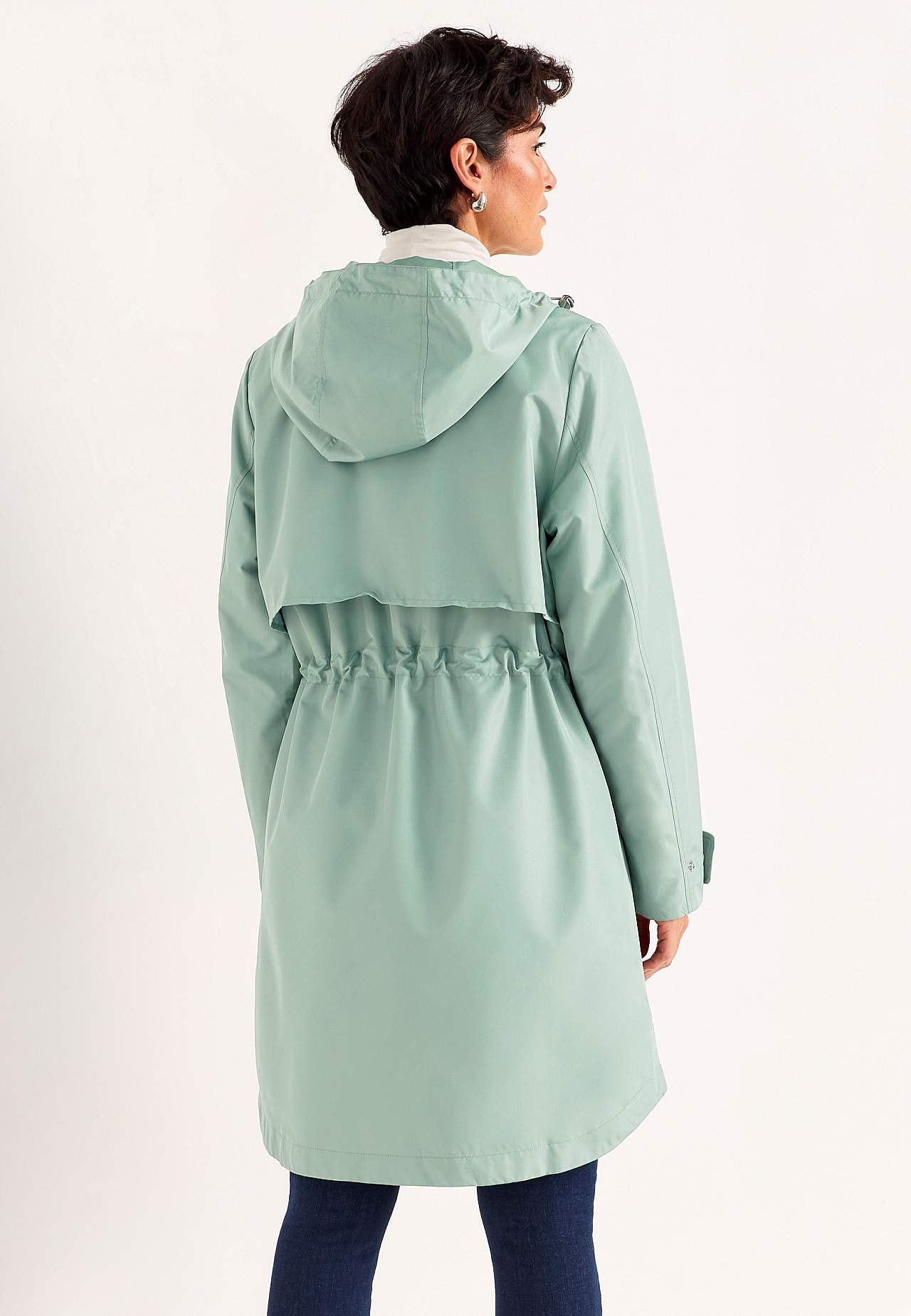 Stylish, lined parka