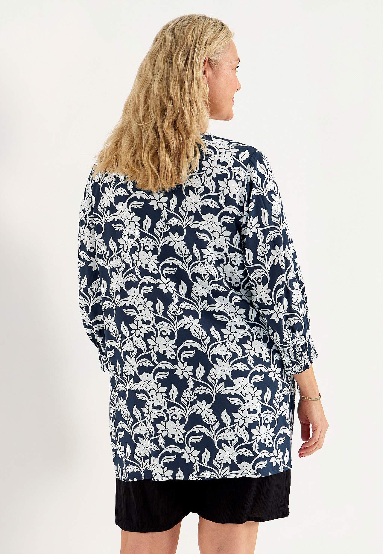 Patterned tunic