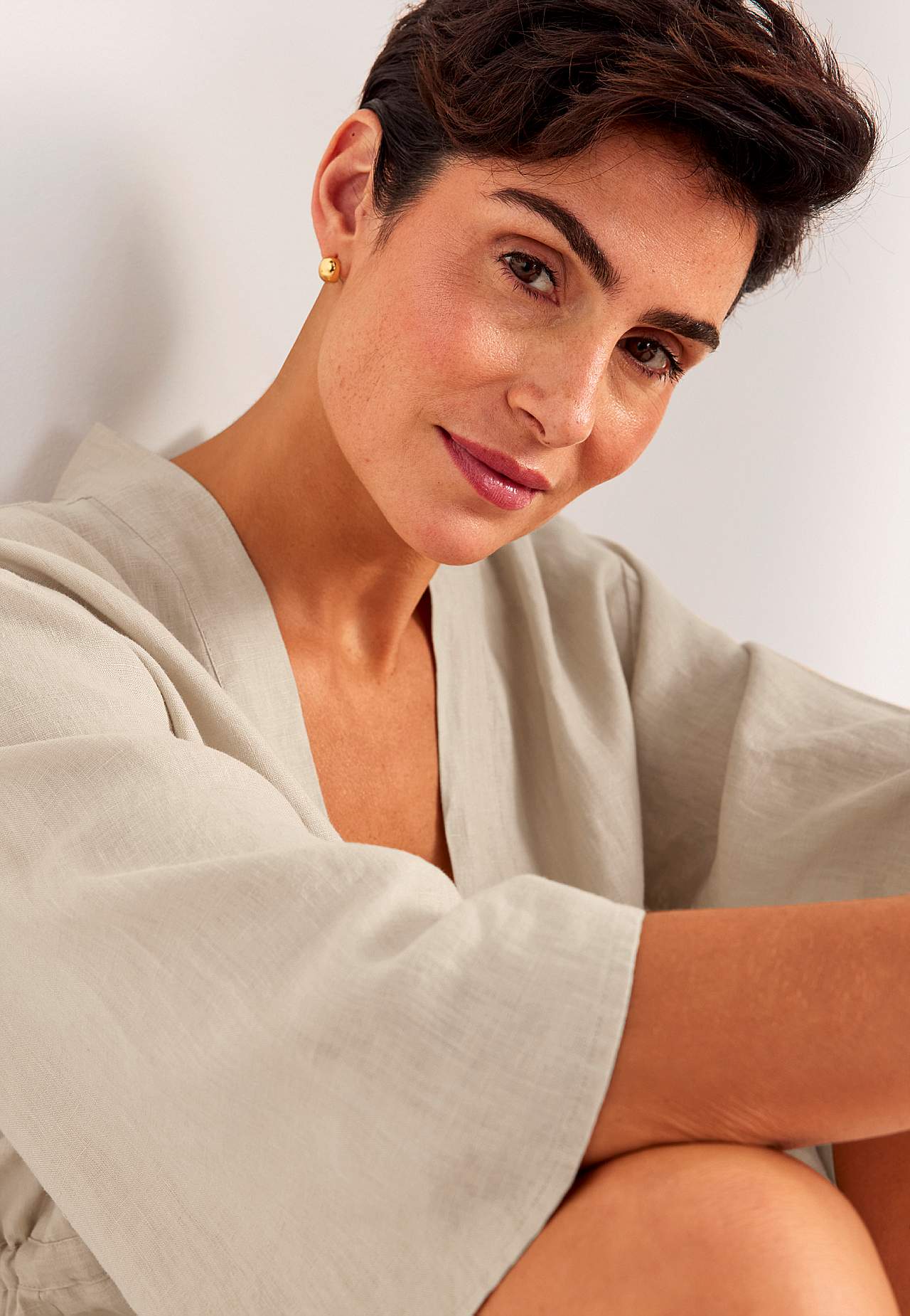 Kimono Premium jacket in linen