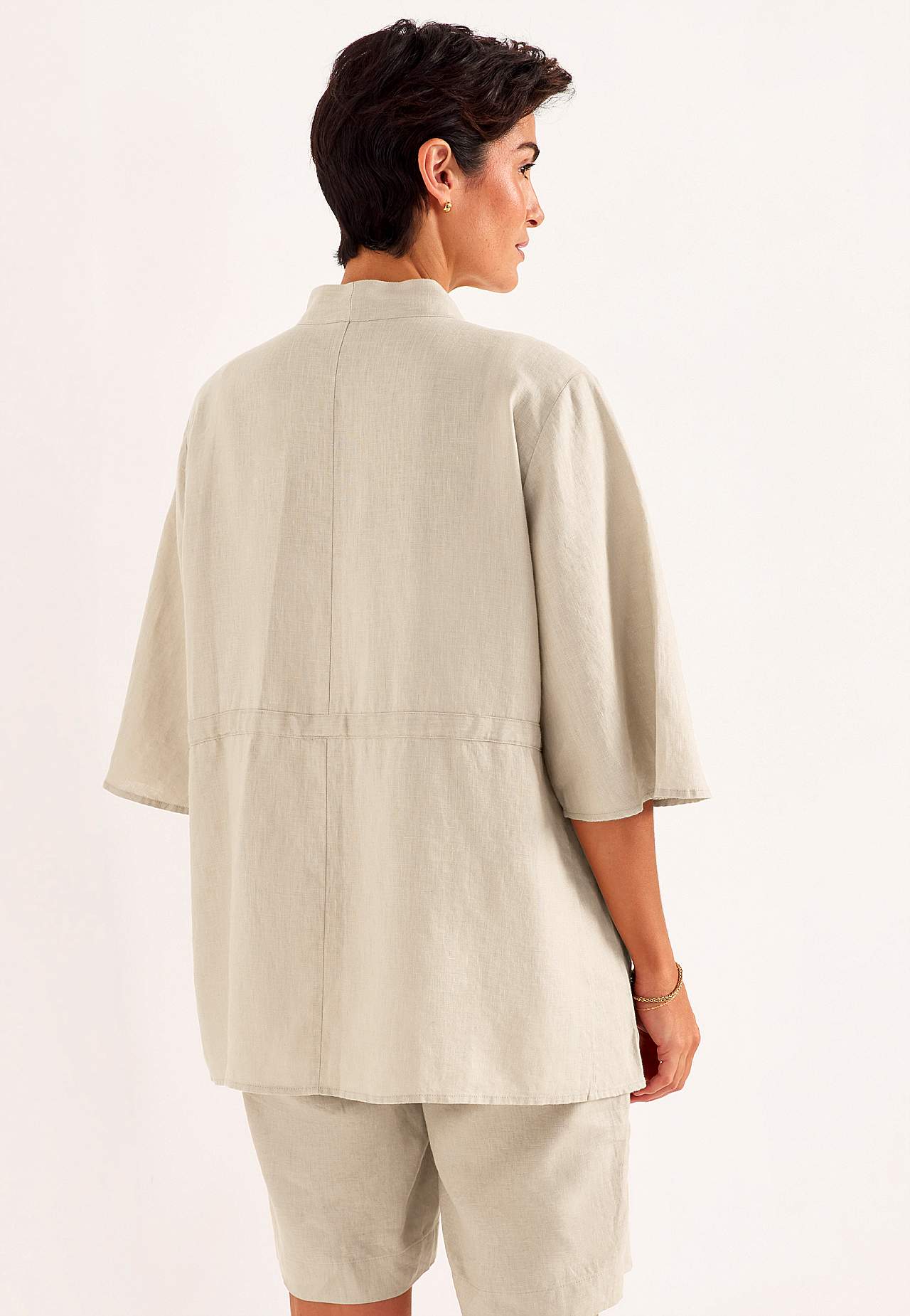 Kimono Premium jacket in linen