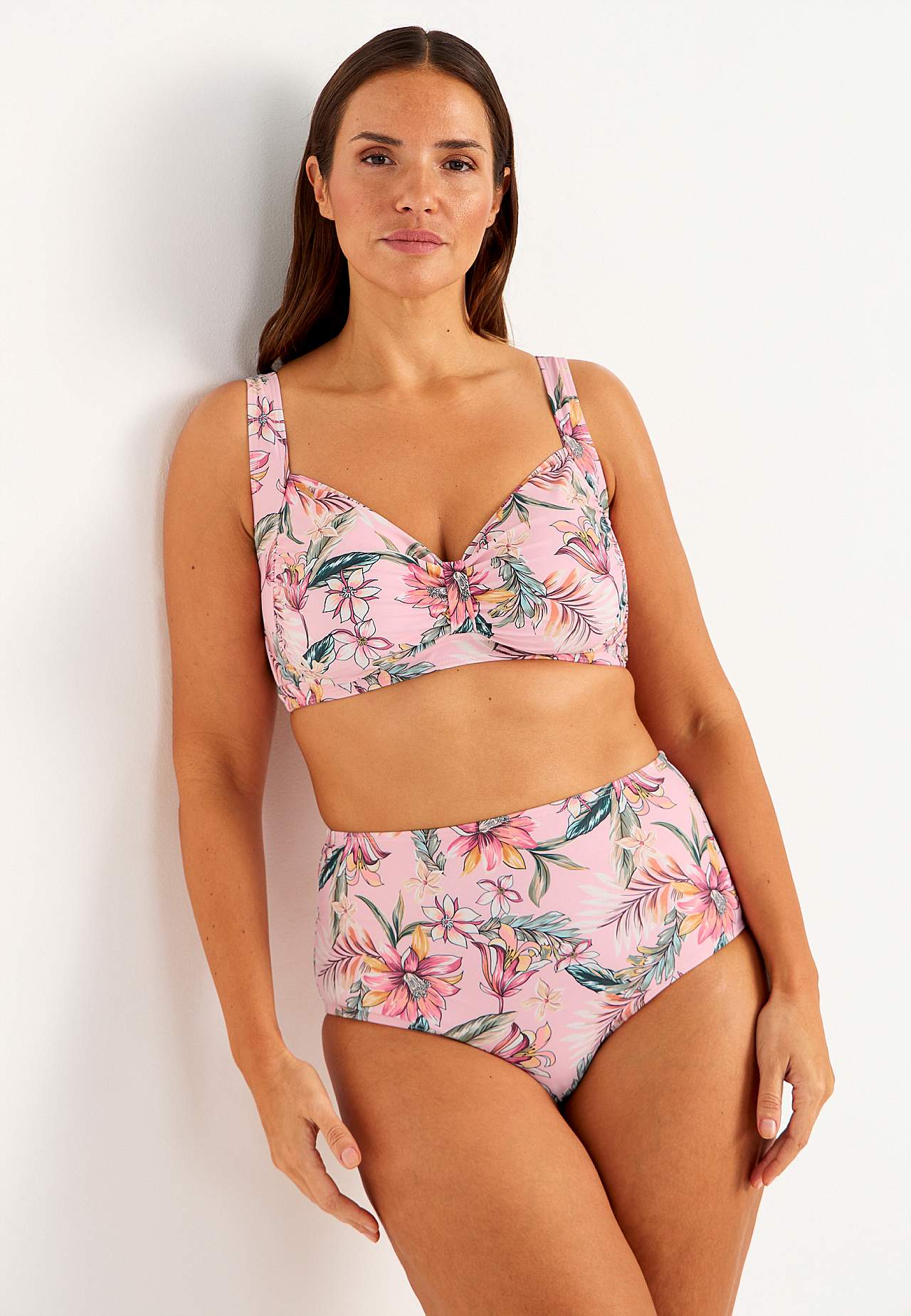 Bikini bra with a flower pattern Brighton