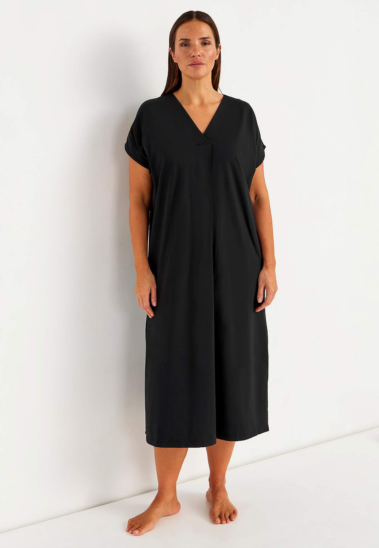 Strandkaftan i jersey