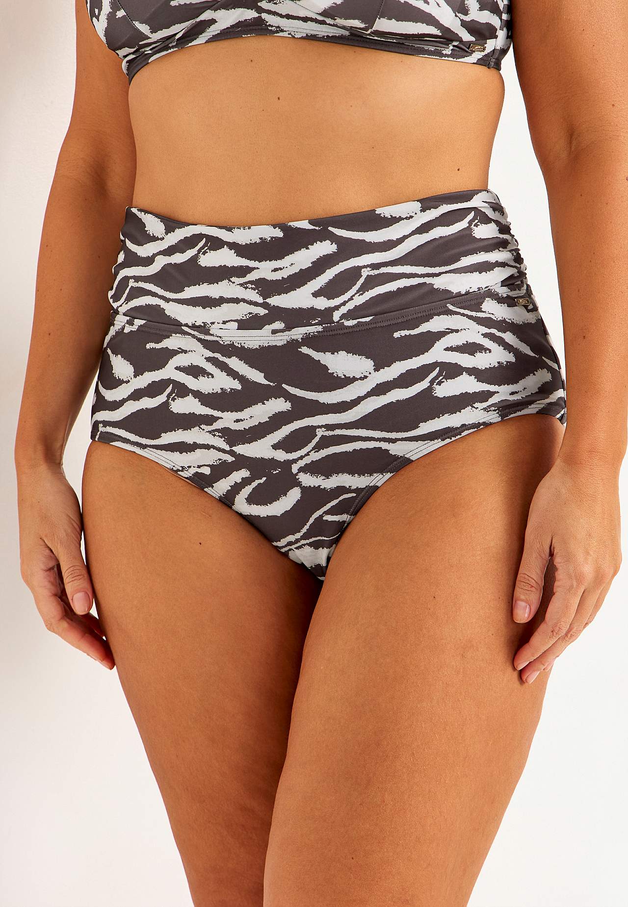 Bikini panty with foldable edge at the waist Amalfi