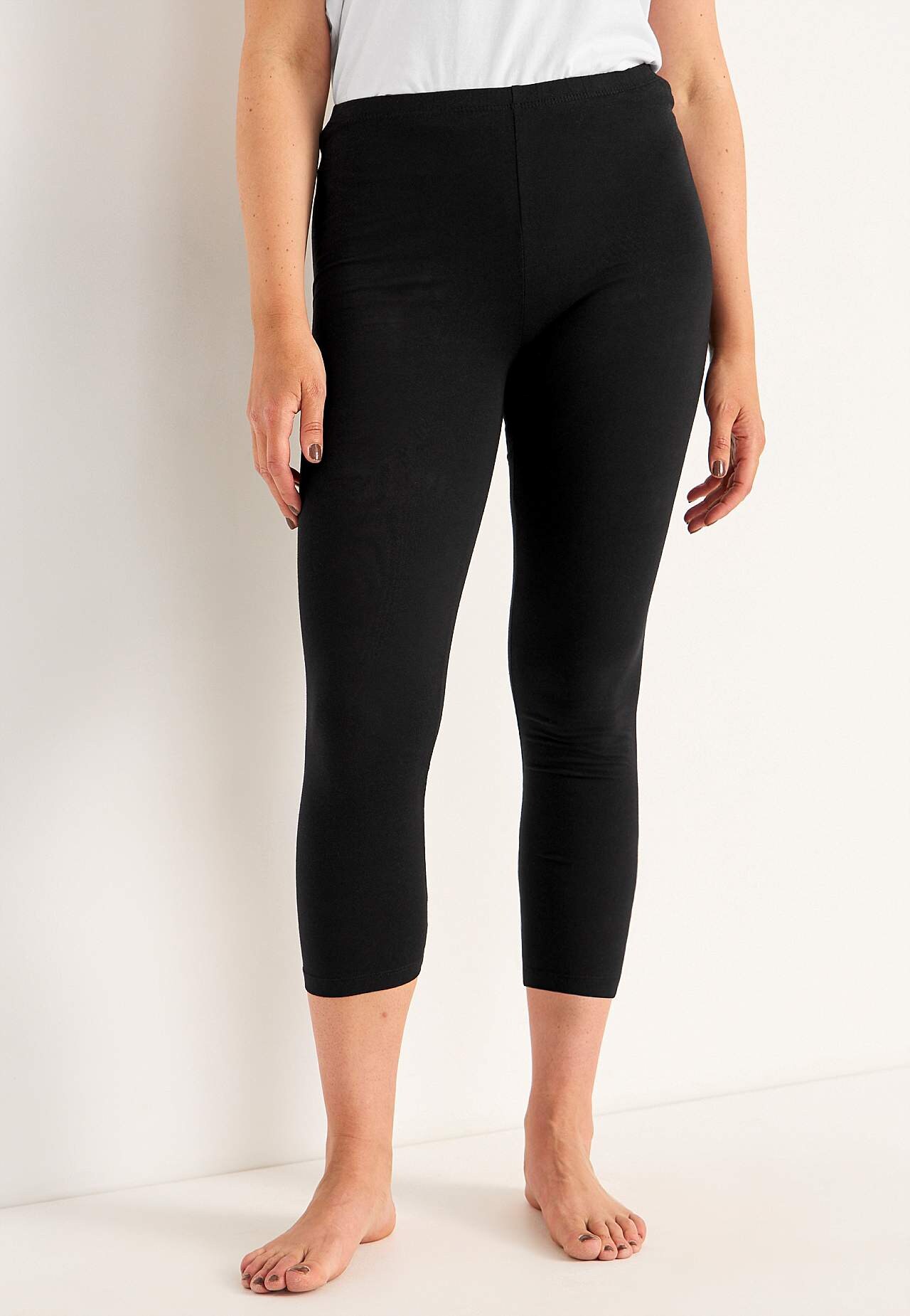 Capri leggings in jersey