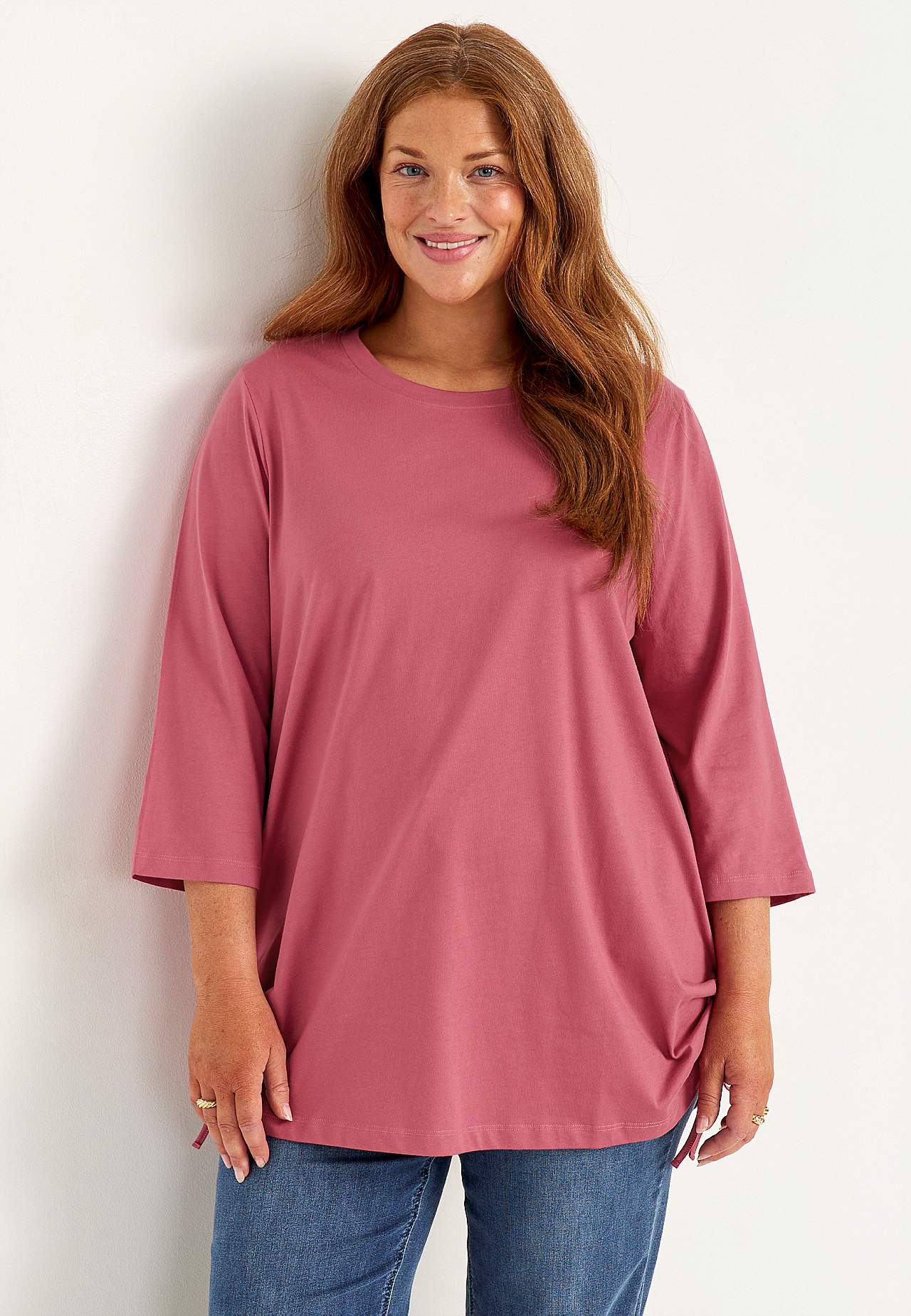 Jersey tuniq with drawstring 2-pack