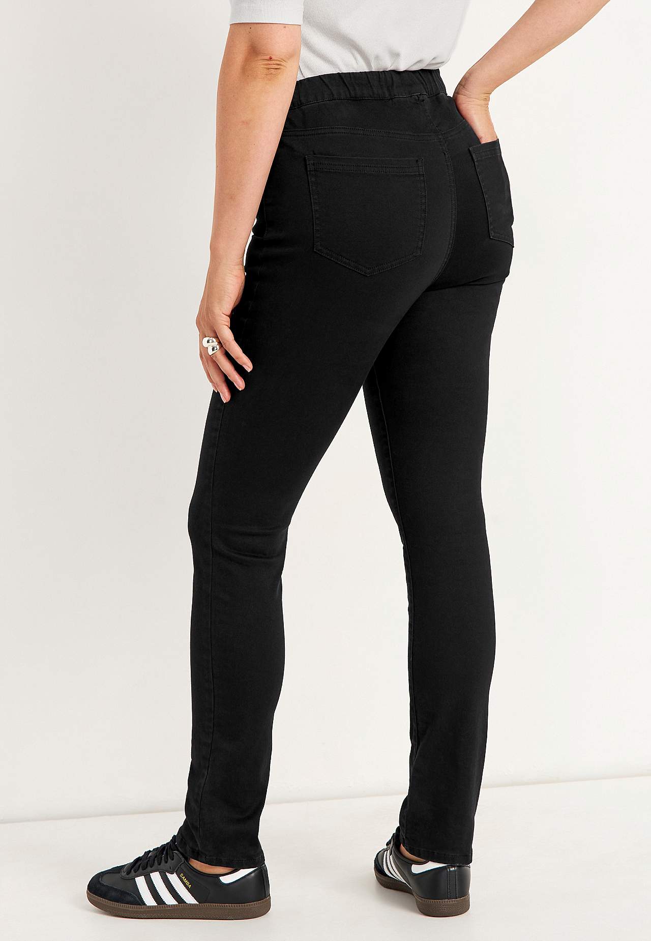 Stretchiga, smala jeggings