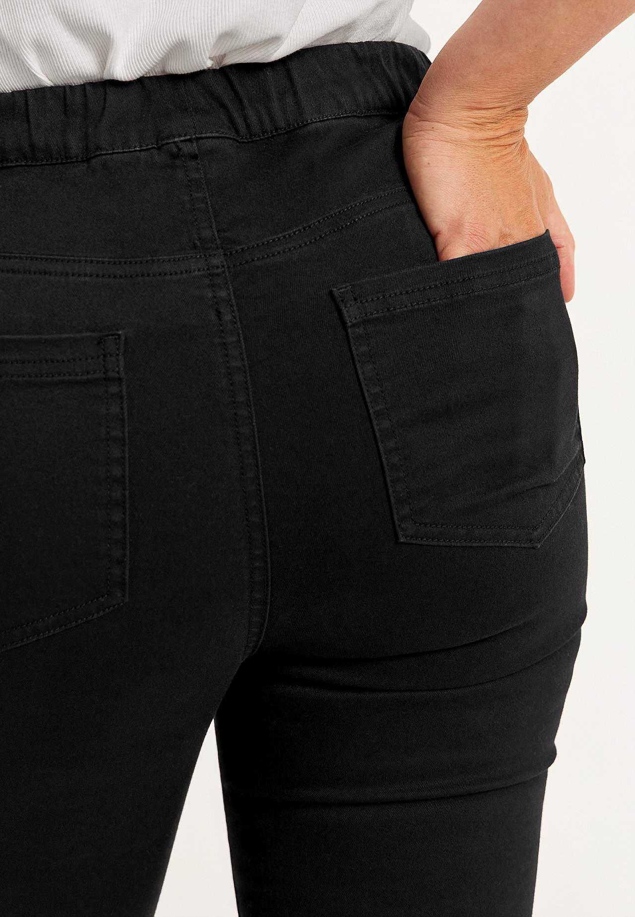 Stretchiga, smala jeggings