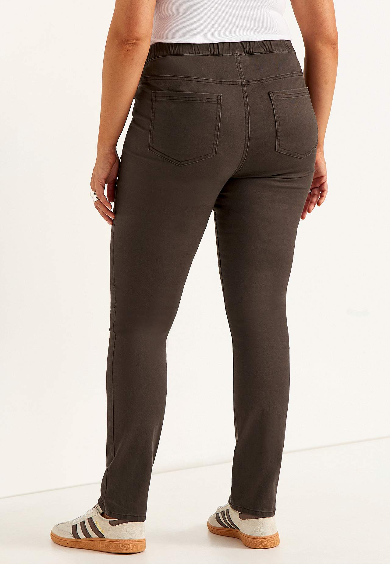 Stretchiga, smala jeggings