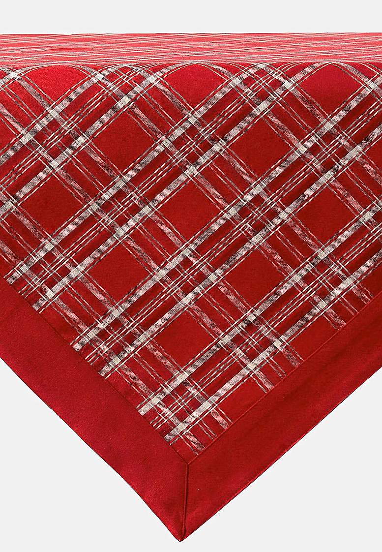 Table cloth X-mas check