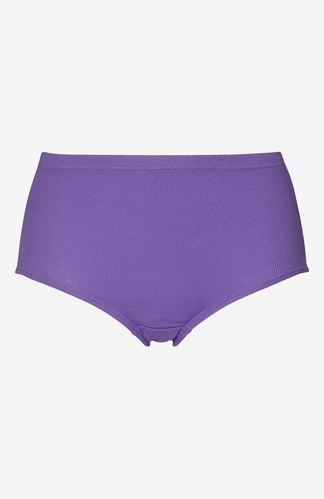 Ribbed women's briefs in cotton Lisa 6-pack