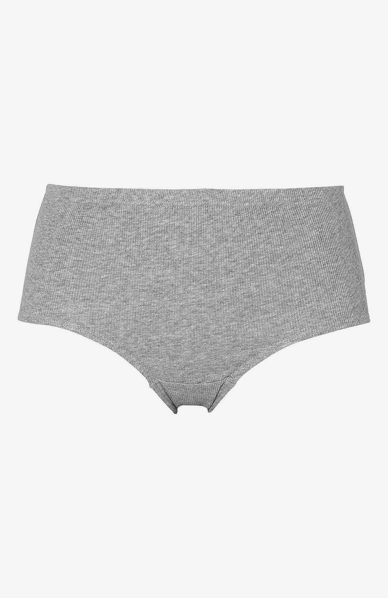 Ribbed women's briefs in cotton Lisa 6-pack