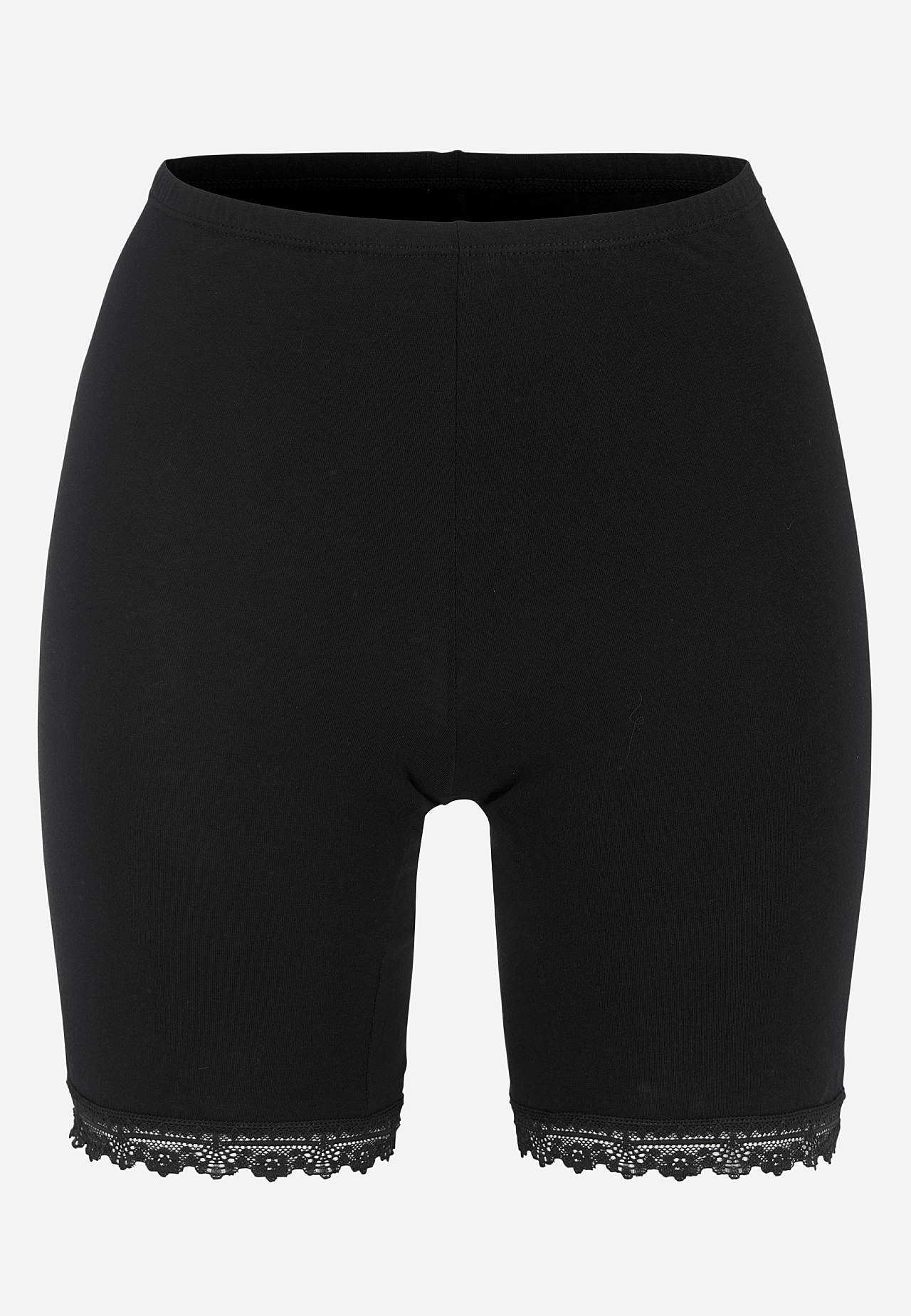 Cotton panties with longer leg 3-pack