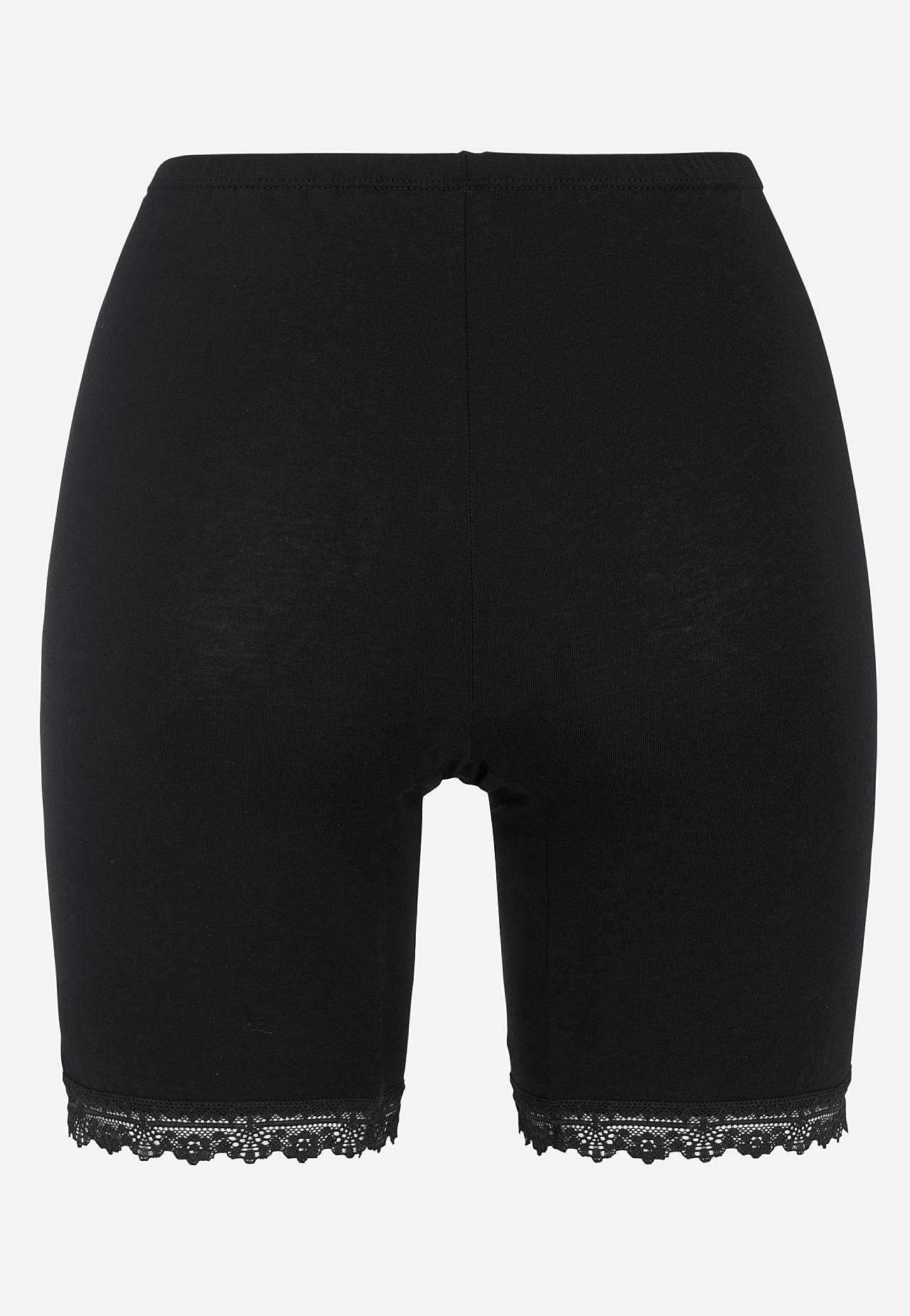 Cotton panties with longer leg 3-pack