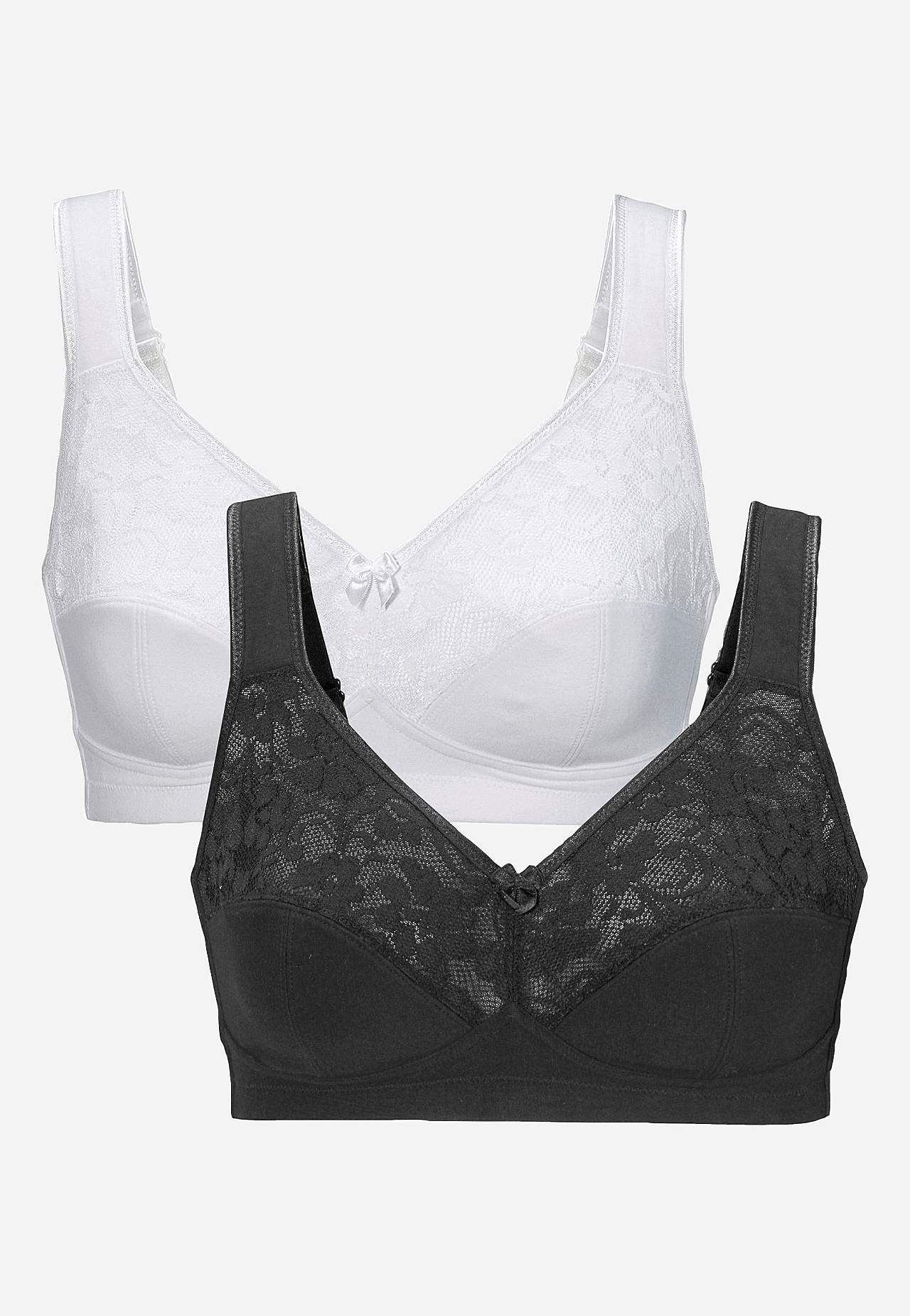 Blød bh uden bøjle Anna 2-pack billede