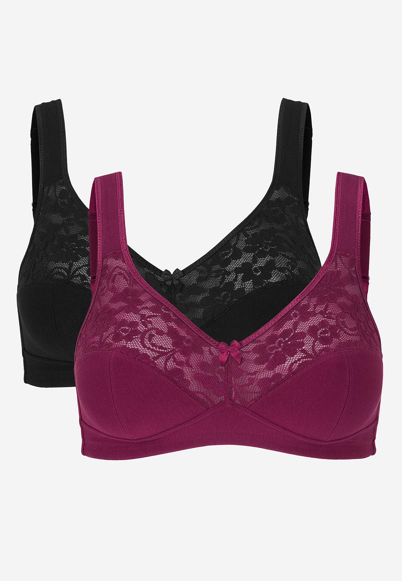 Spileløs myk BH Anna 2-pack