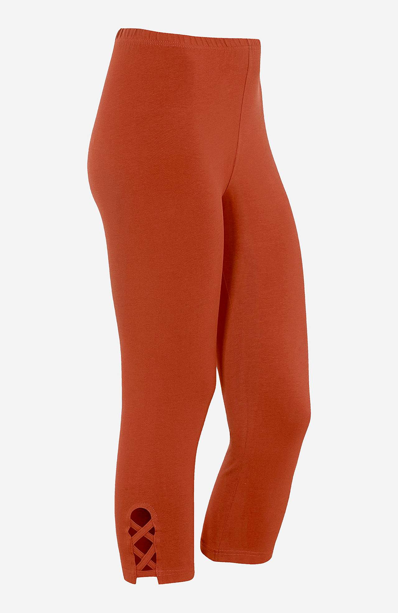 Capri leggings with nice details 2-pack