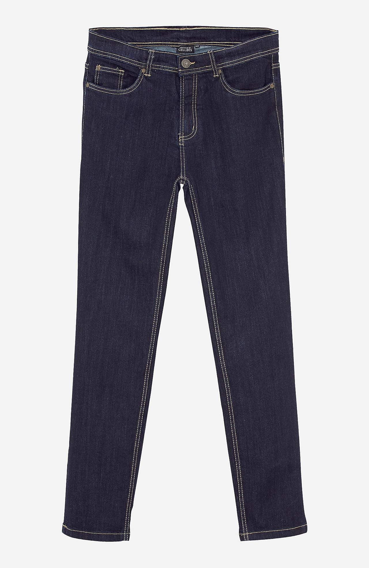 Straight jeans with stretch