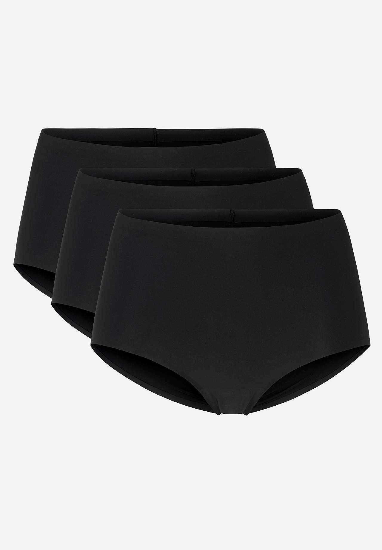 Komfortabel trusse med høj talje 3-pack