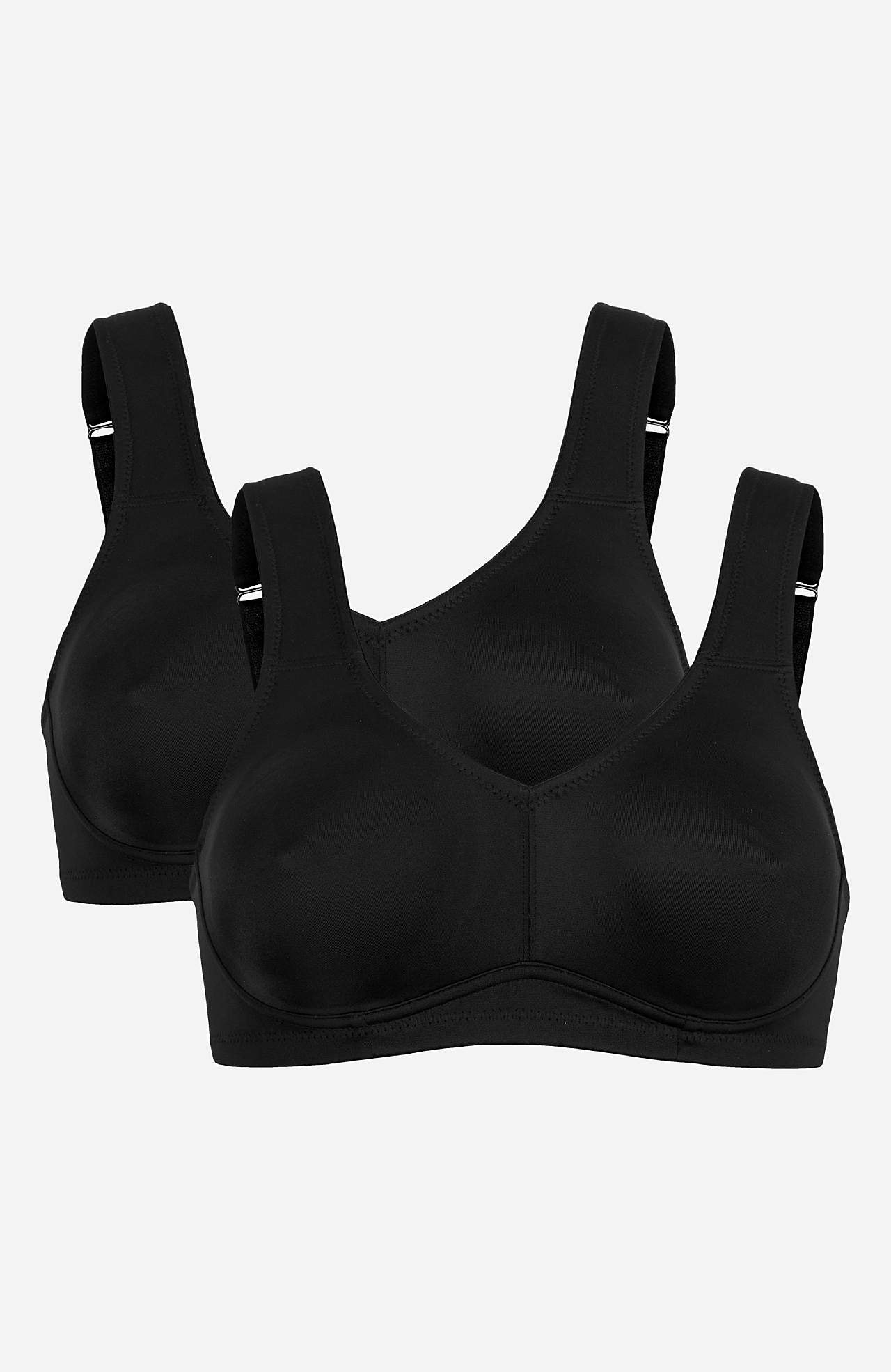 Unpadded soft bra Ingrid 2-pack