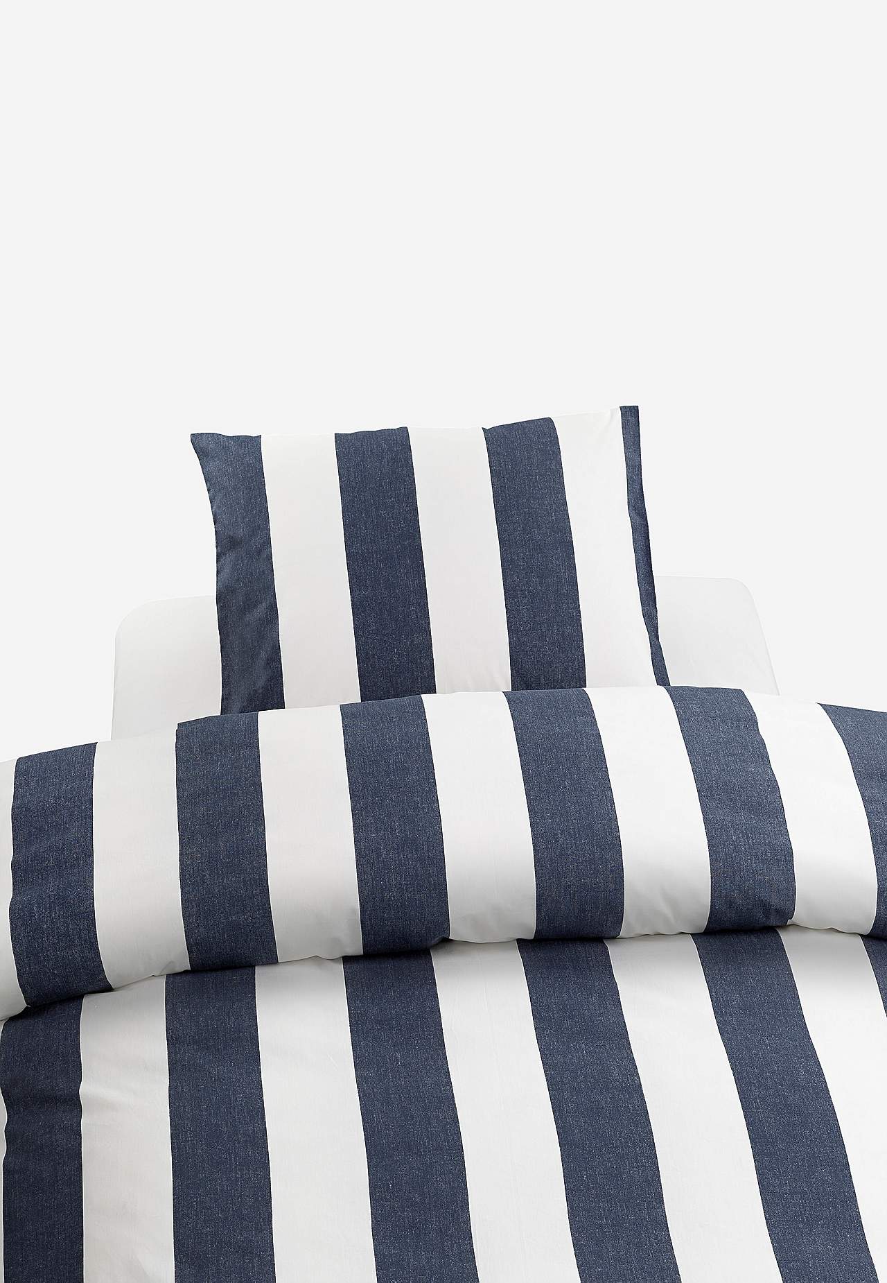 Striped duvet cover set Block stripe